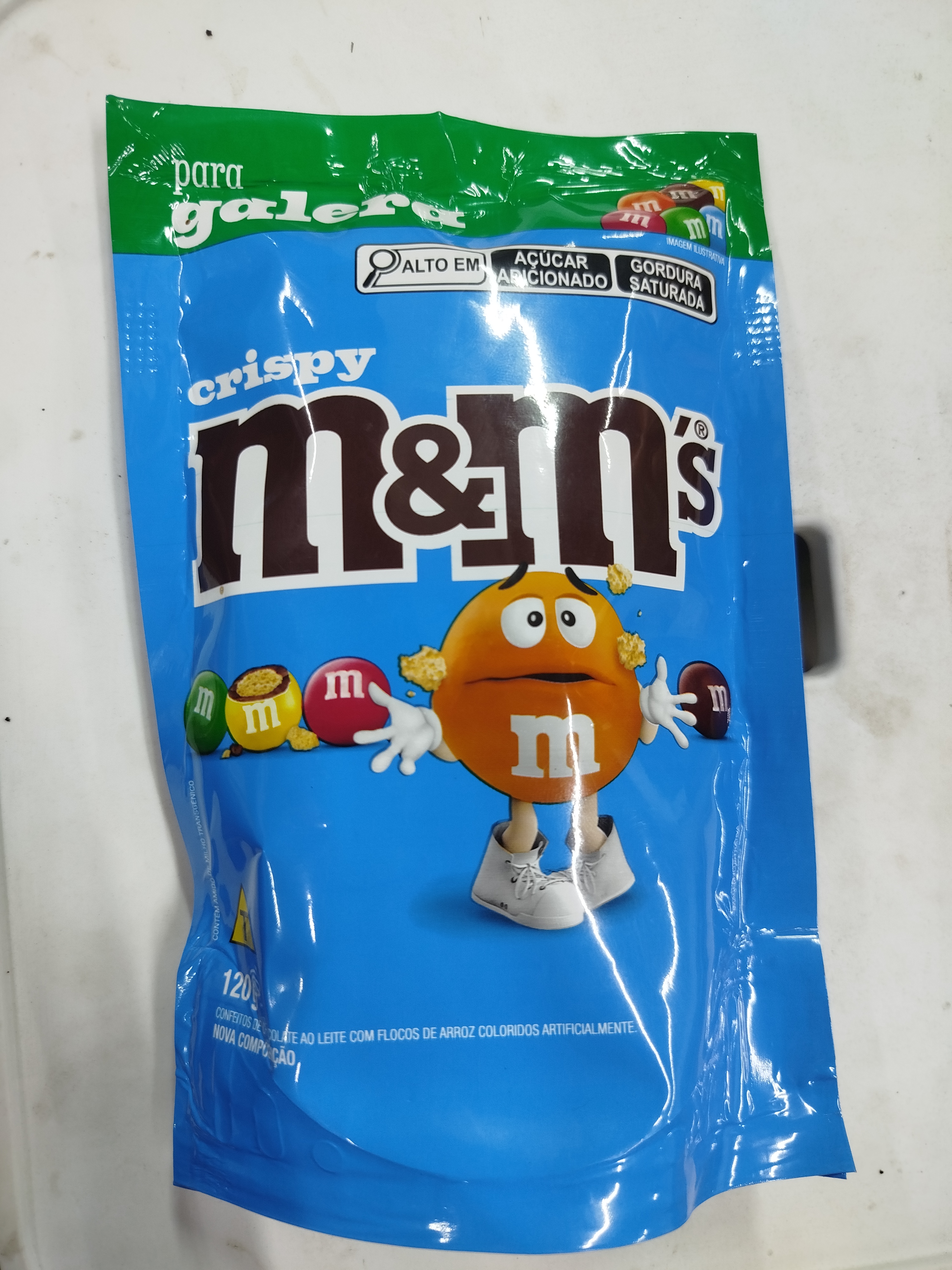 Chocolate m&m crispy 120g
