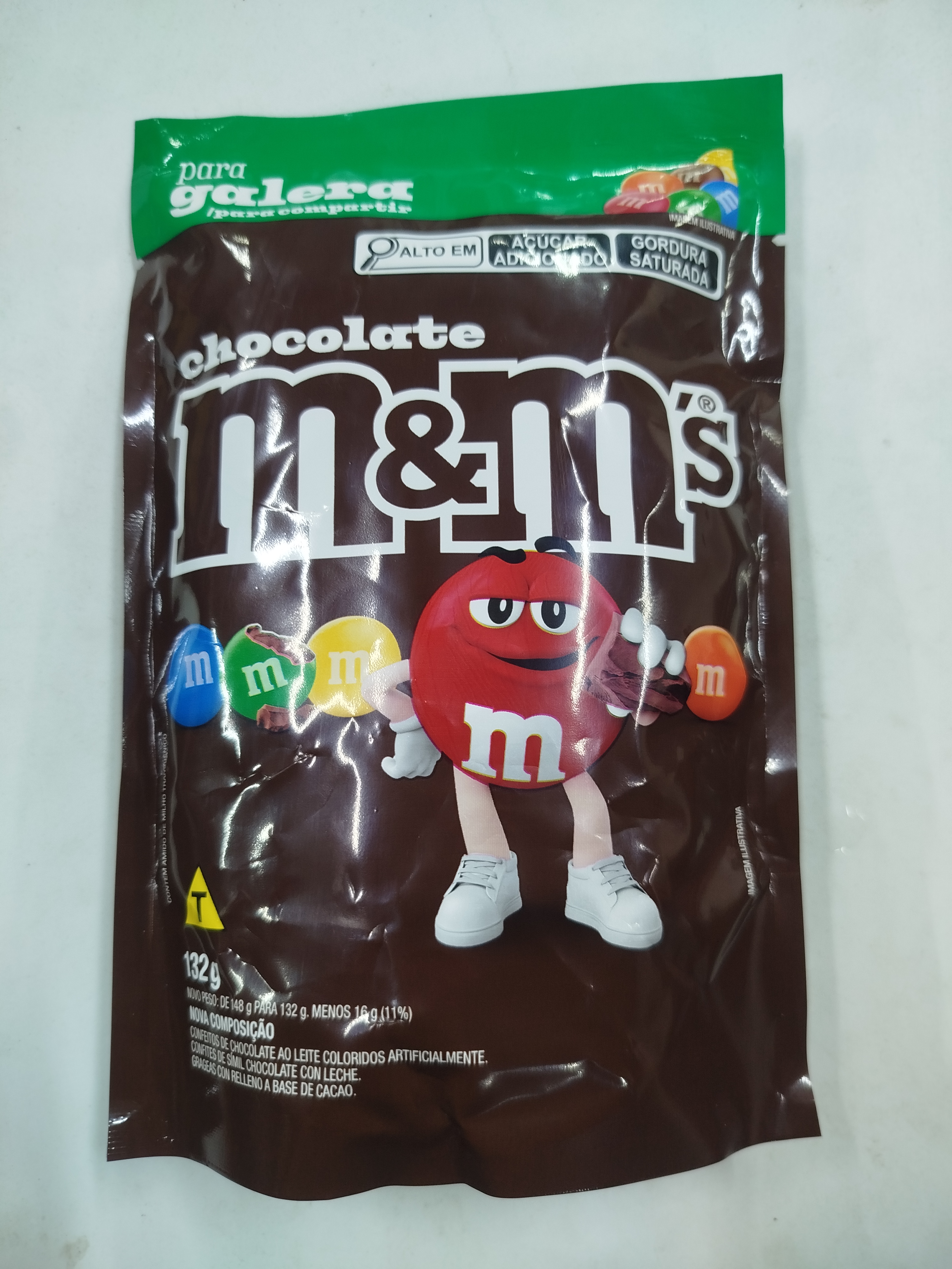 Chocolate m&m 132g