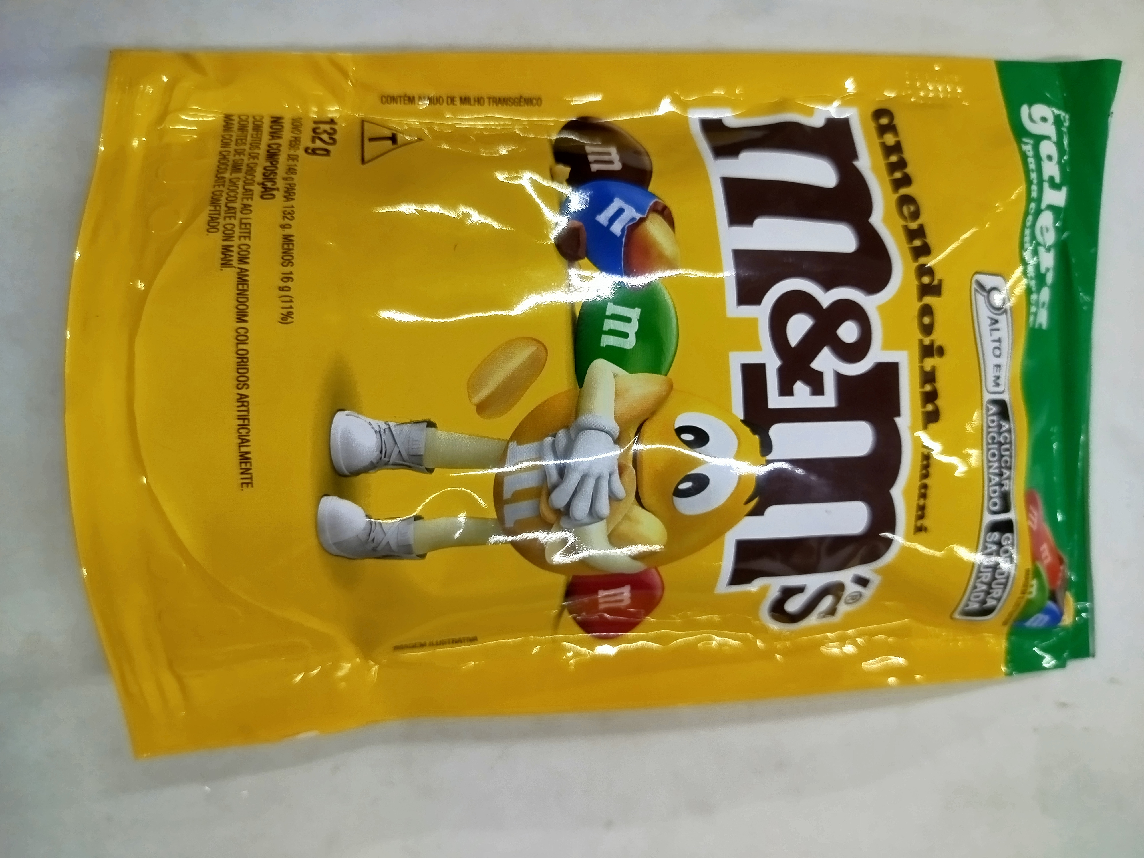 Chocolate M&m amendoim 132g