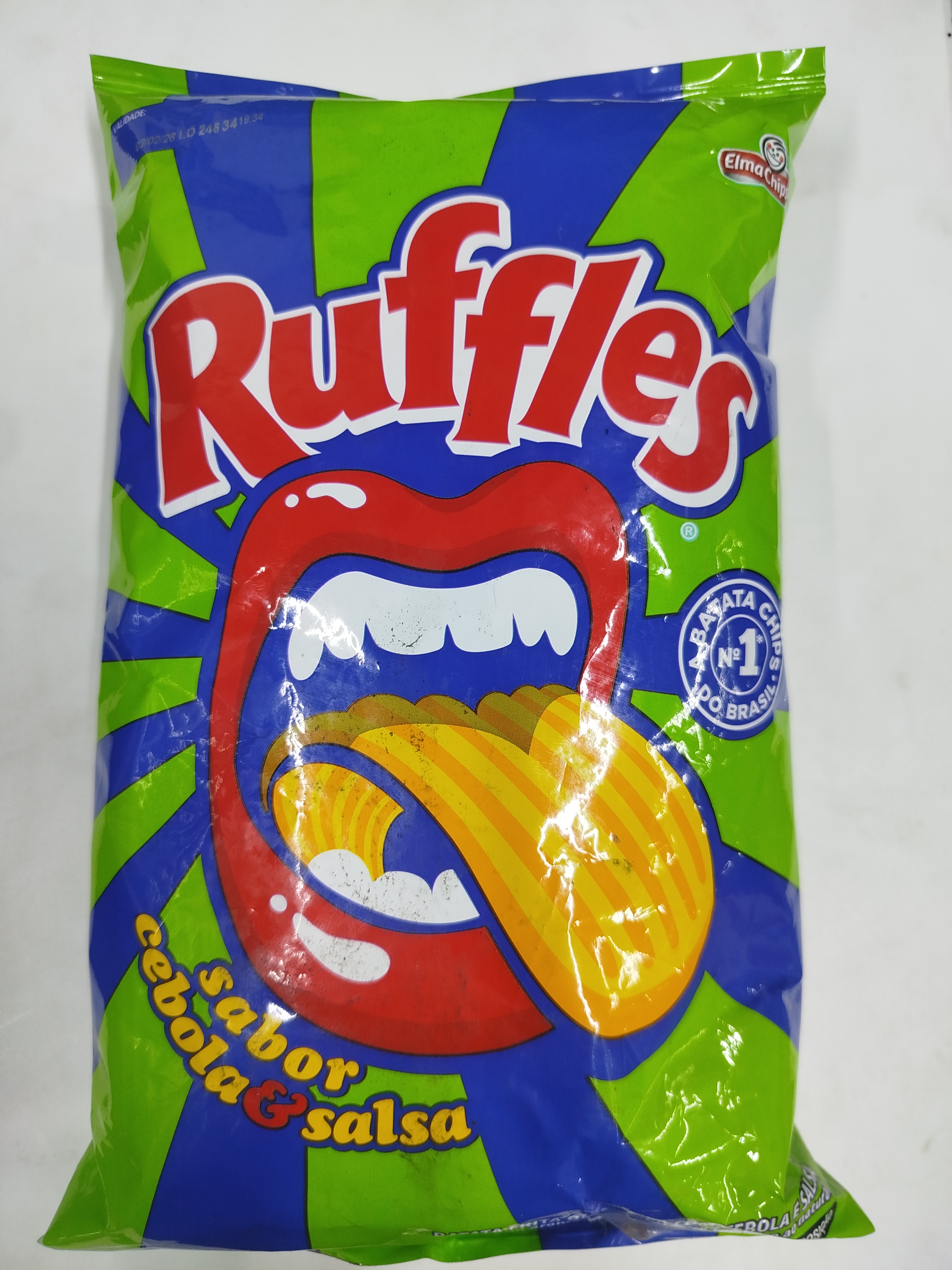 Ruffles sabor cebola & salsa