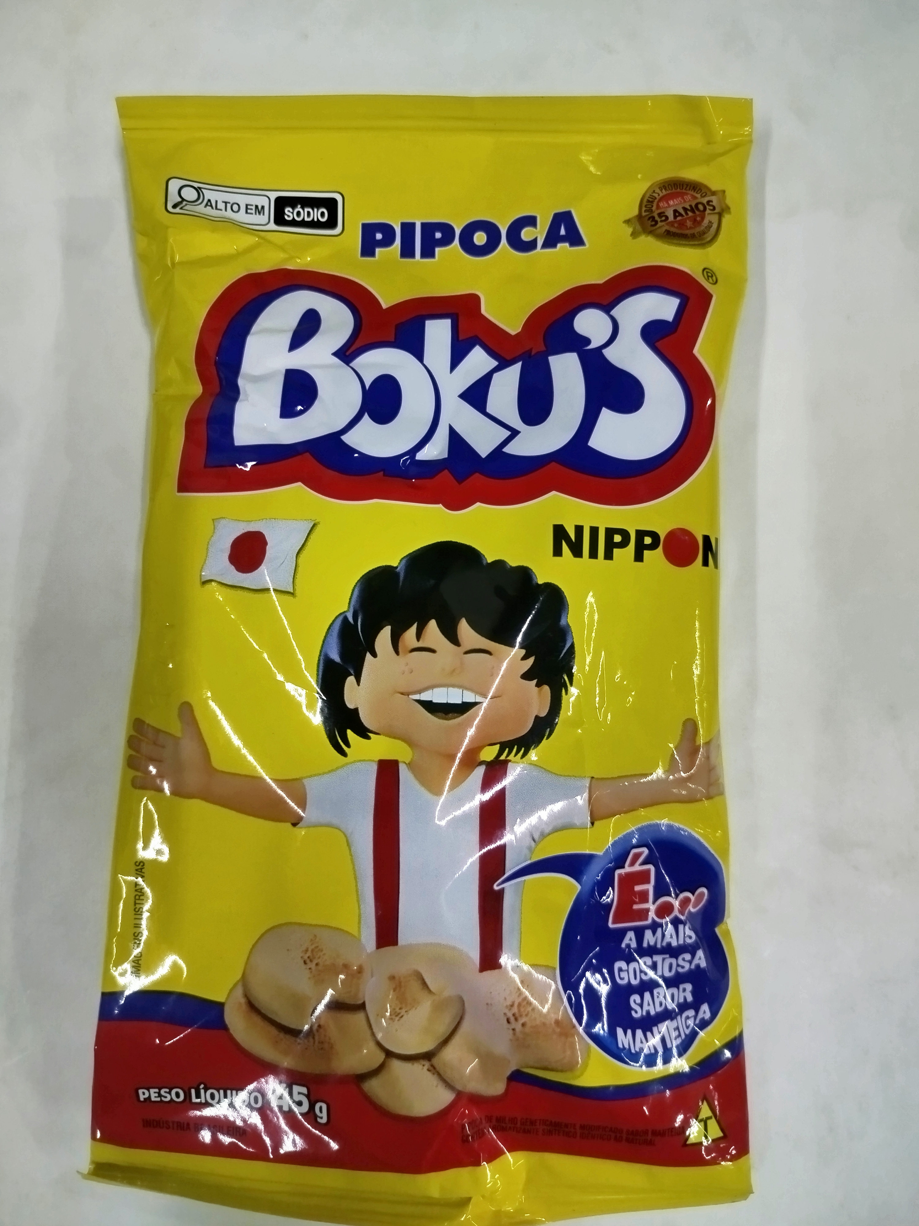 Pipoca bokus 45g
