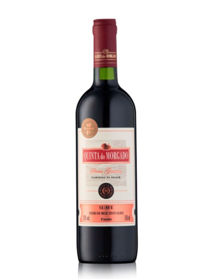 Quinta do morgado tinto suave 750ml
