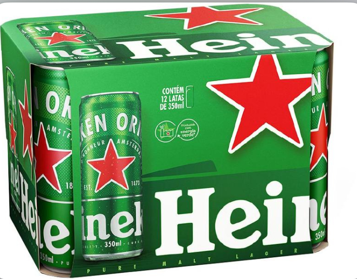 Heineken caixa c 12 unds