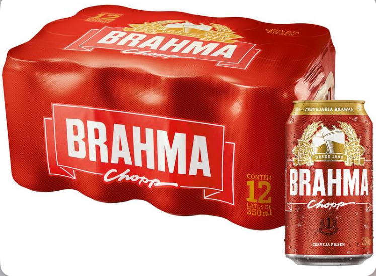 Brahma chopp caixa c 12 unds