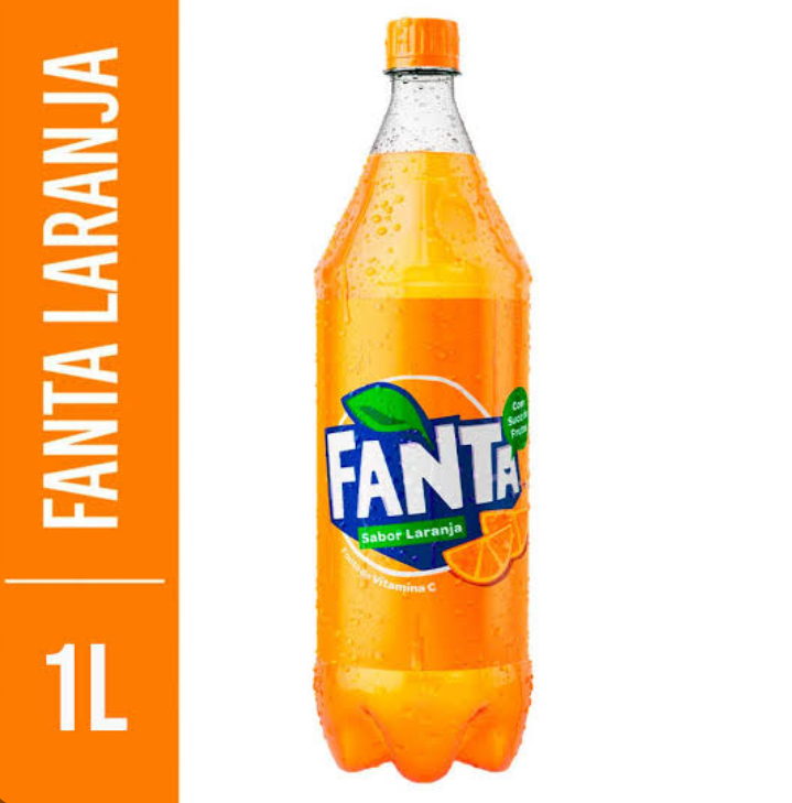Fanta laranja 1L
