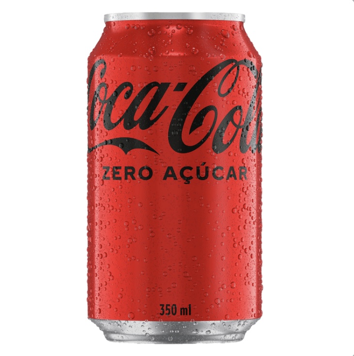 Coca cola zero lata 350ml
