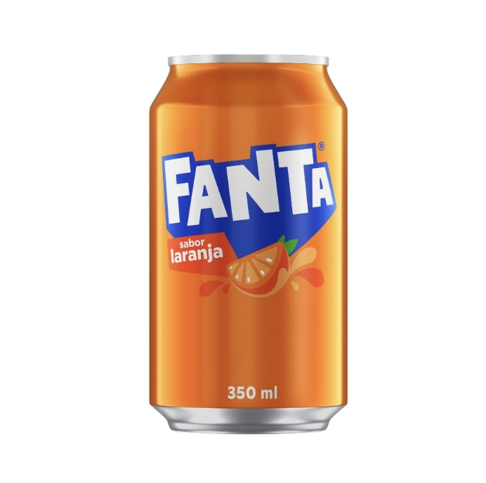 Fanta laranja lata 350ml