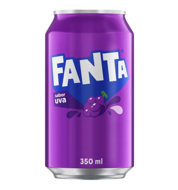 Fanta uva lata 350ml