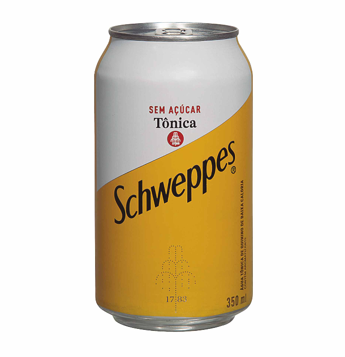 Tônica schwepps zero 350ml