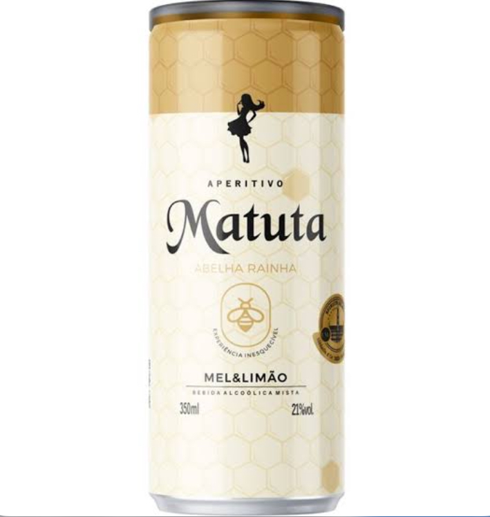 Matuta mel e limão lata 350ml