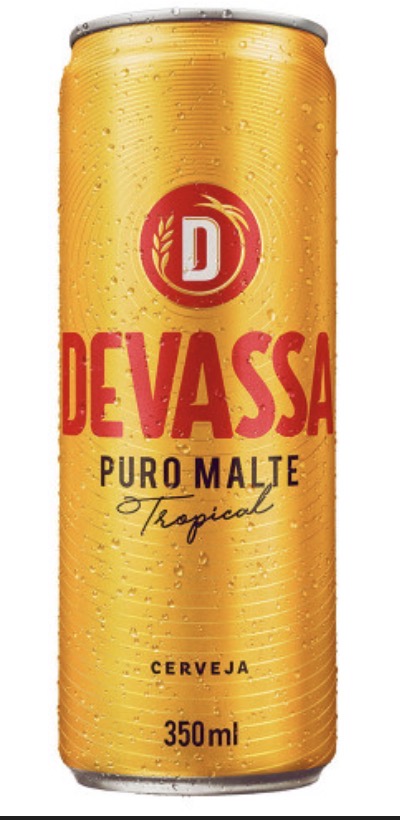 Cerveja devassa tropical 350ml