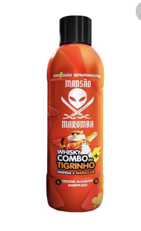 Mansão maromba, whisk combo do tigrinho 1L