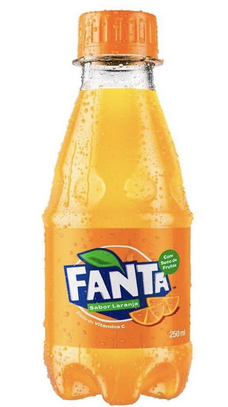 Fanta laranja 250 ml