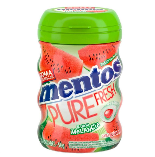Mentos melancia 56g