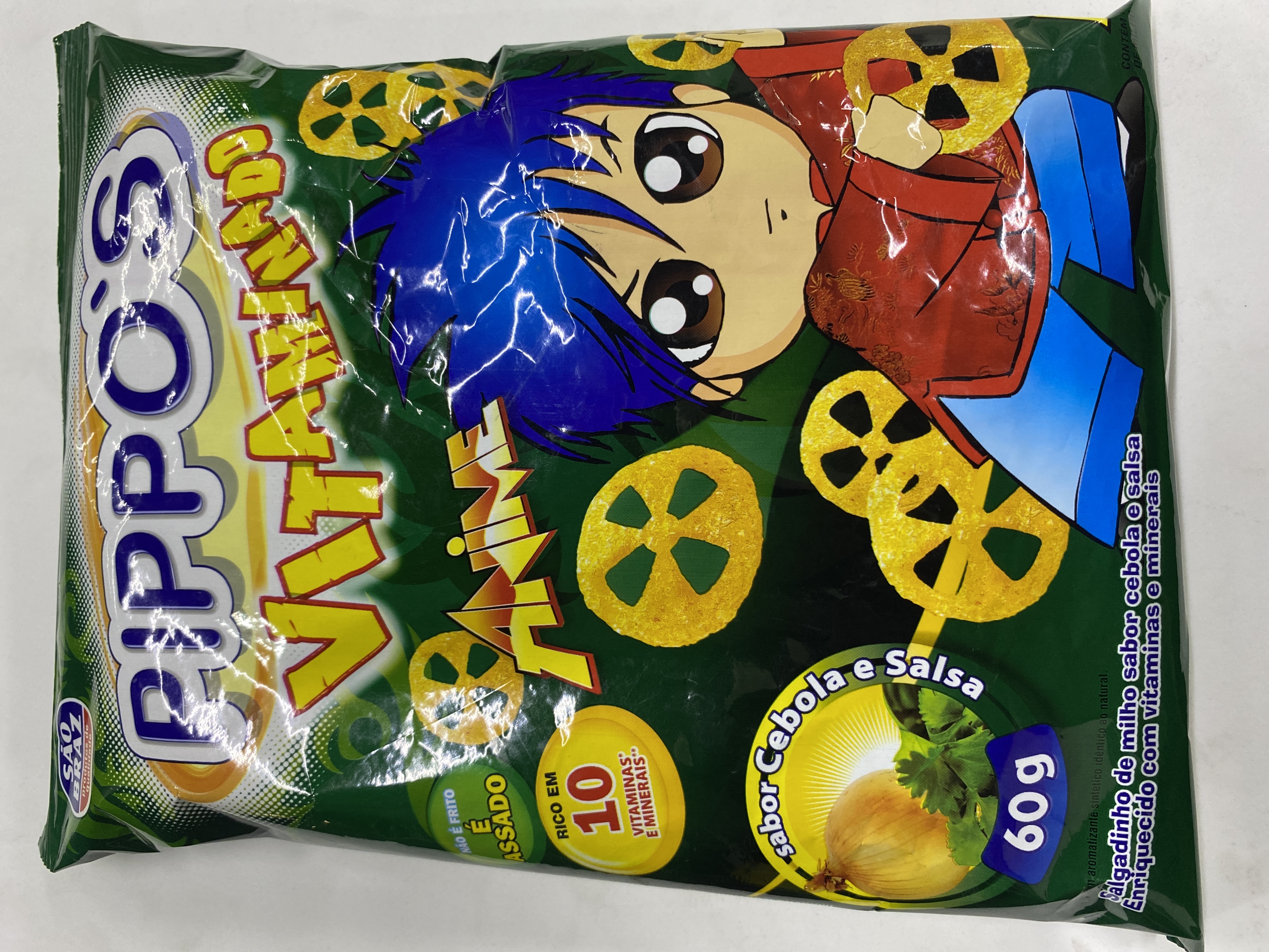 Pippos sabor cebola 60g