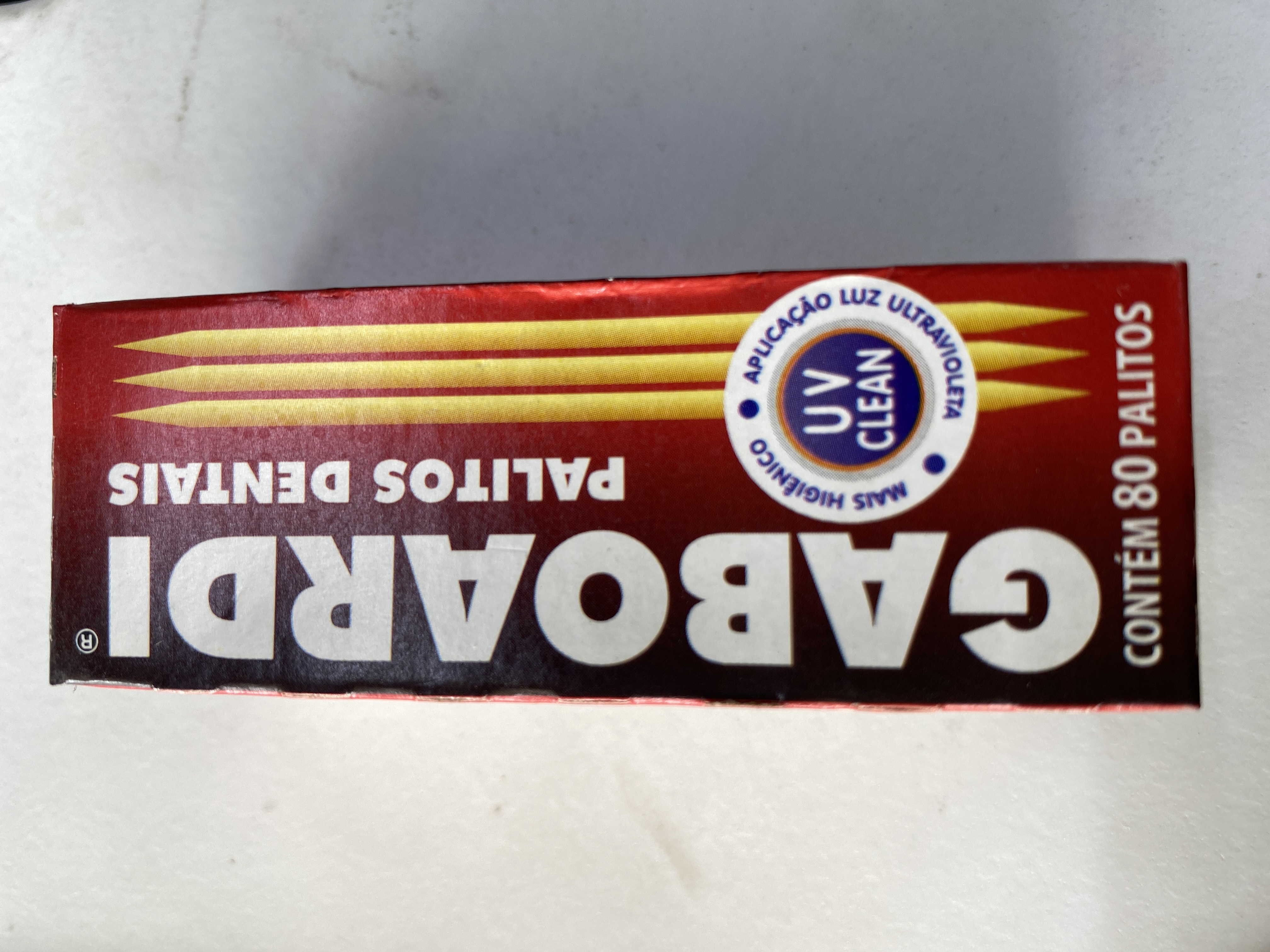 Palitos dentais gaboardi