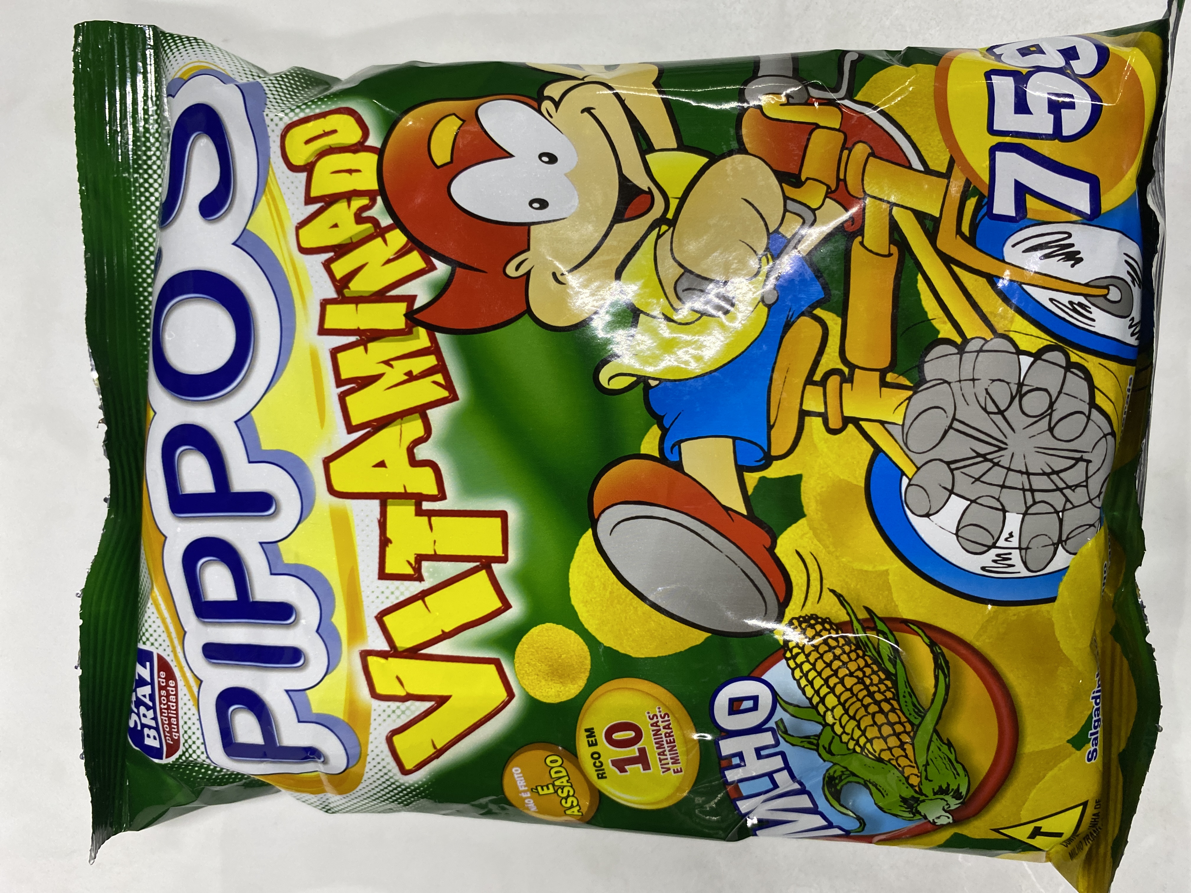 Pippos sabor milho 75g