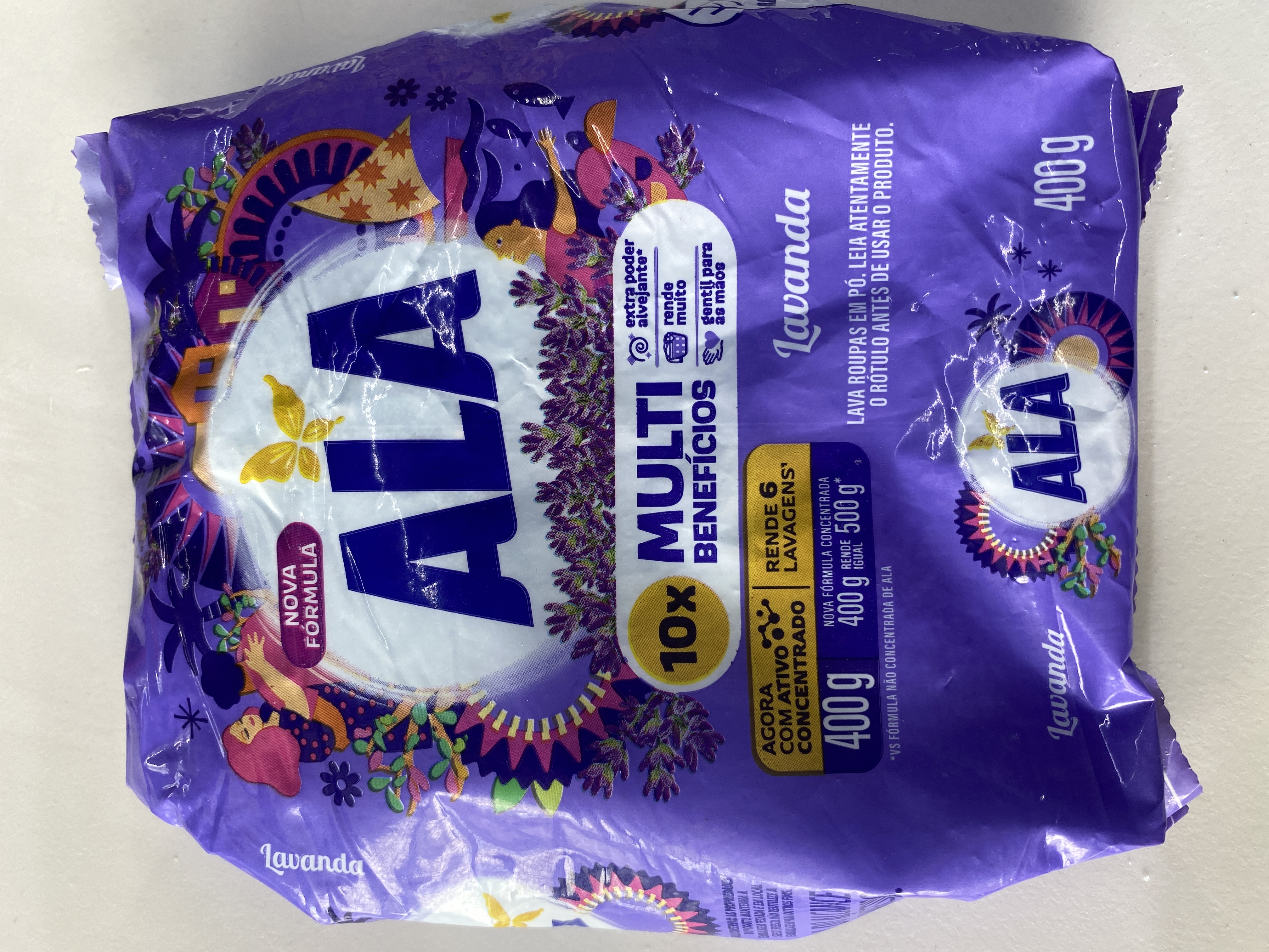 Sabão ALA lavanda 400g