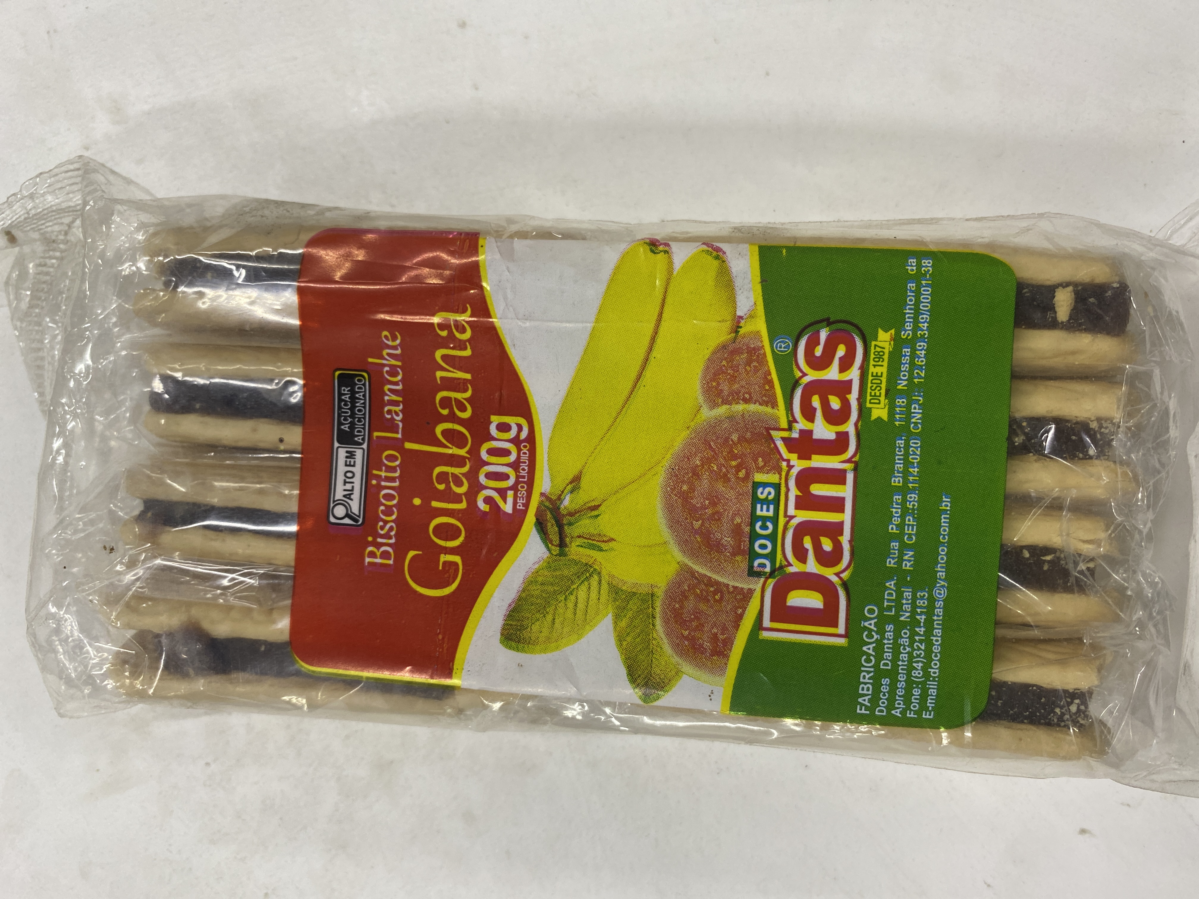 Biscoito goiabada Dantas 200g