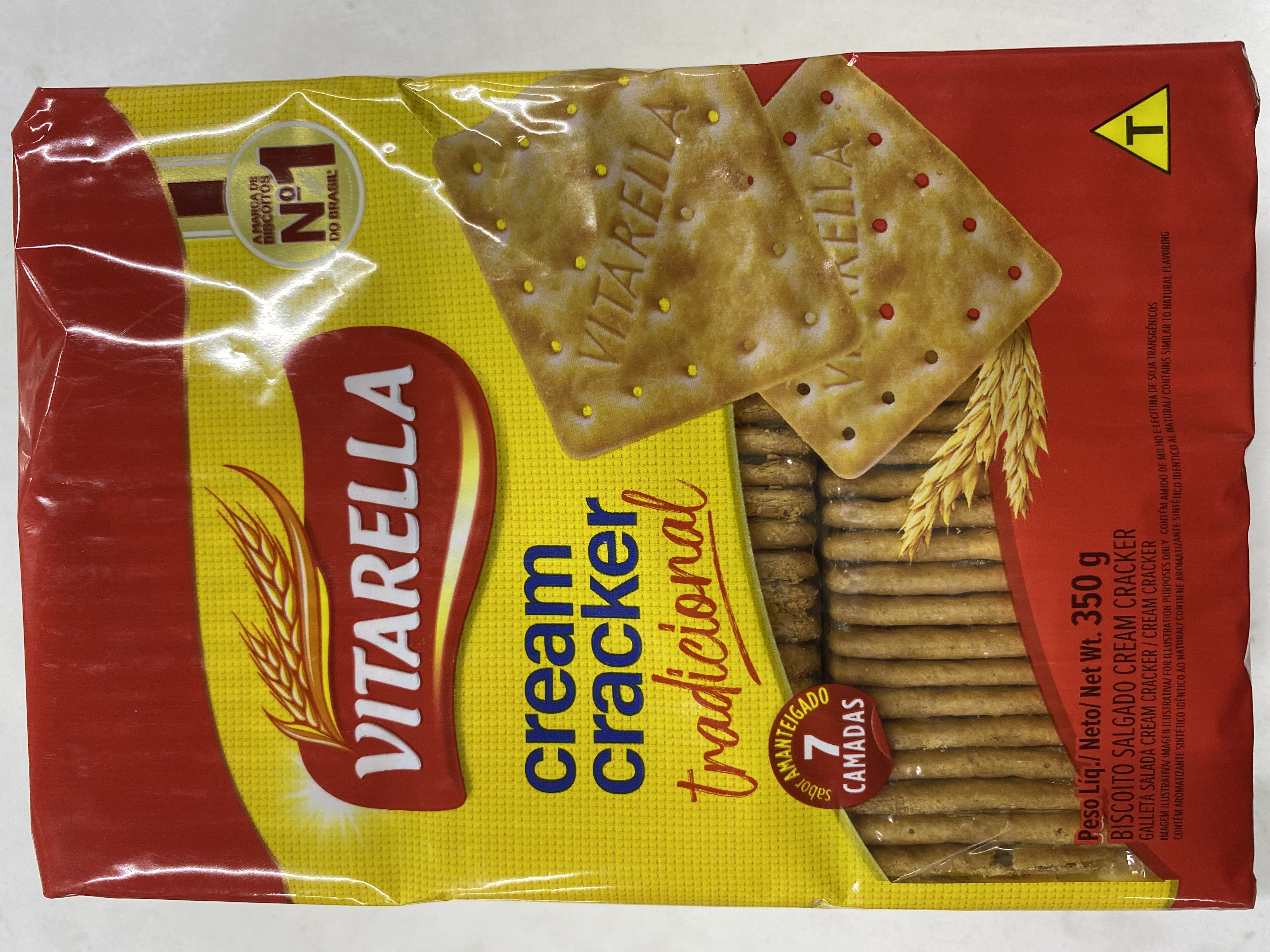 Cream cracker vitarela tradicional