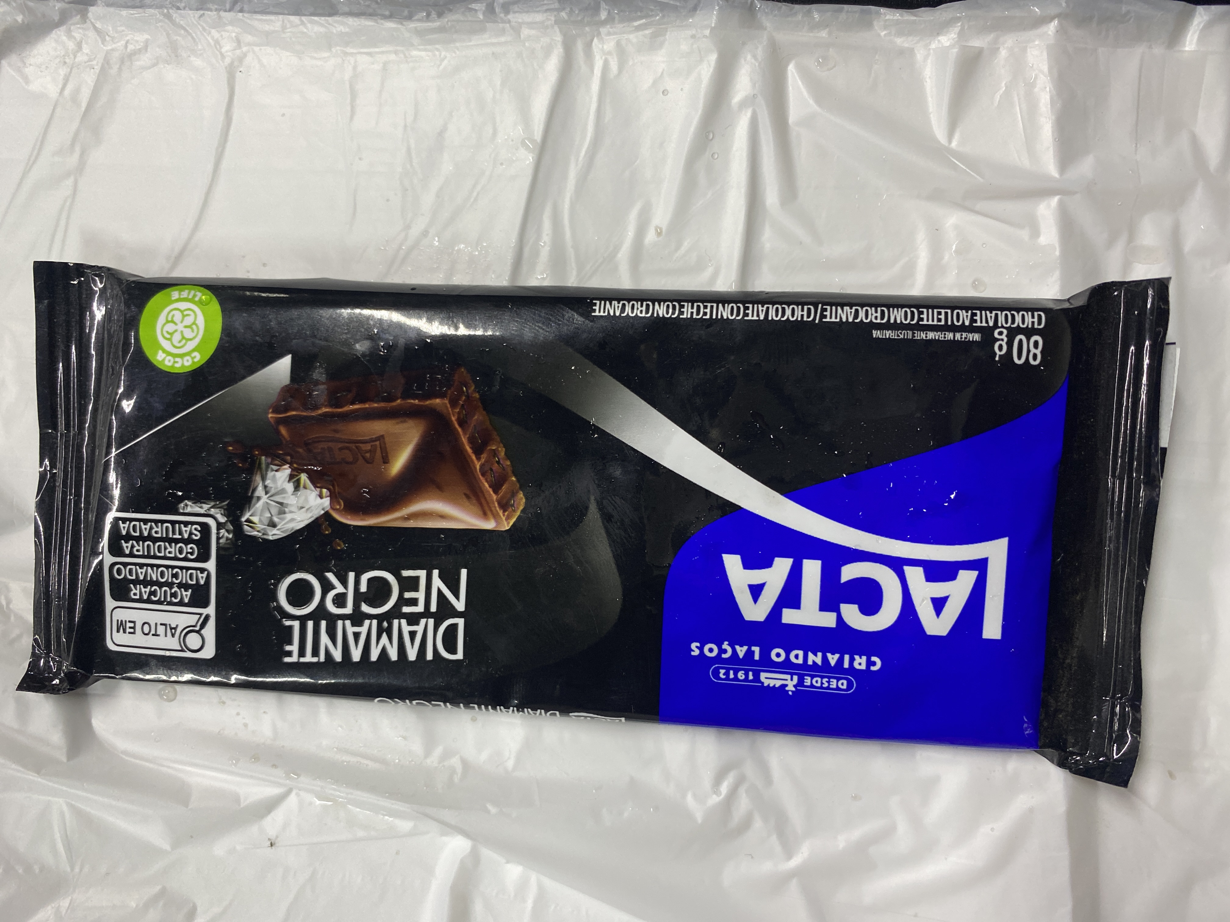 Chocolate diamante negro 80g