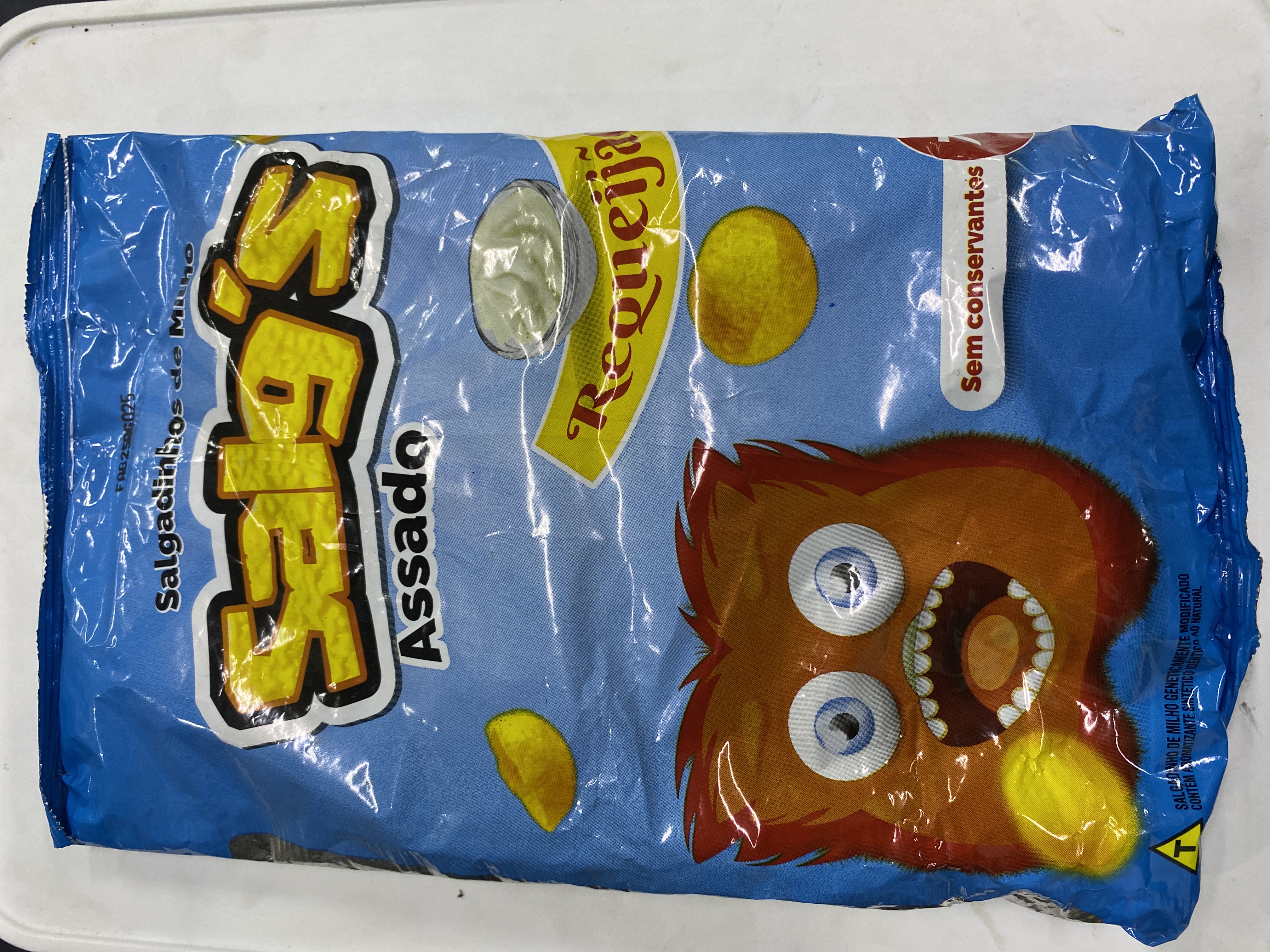 Pipoca salgs sabor requeijão 70g