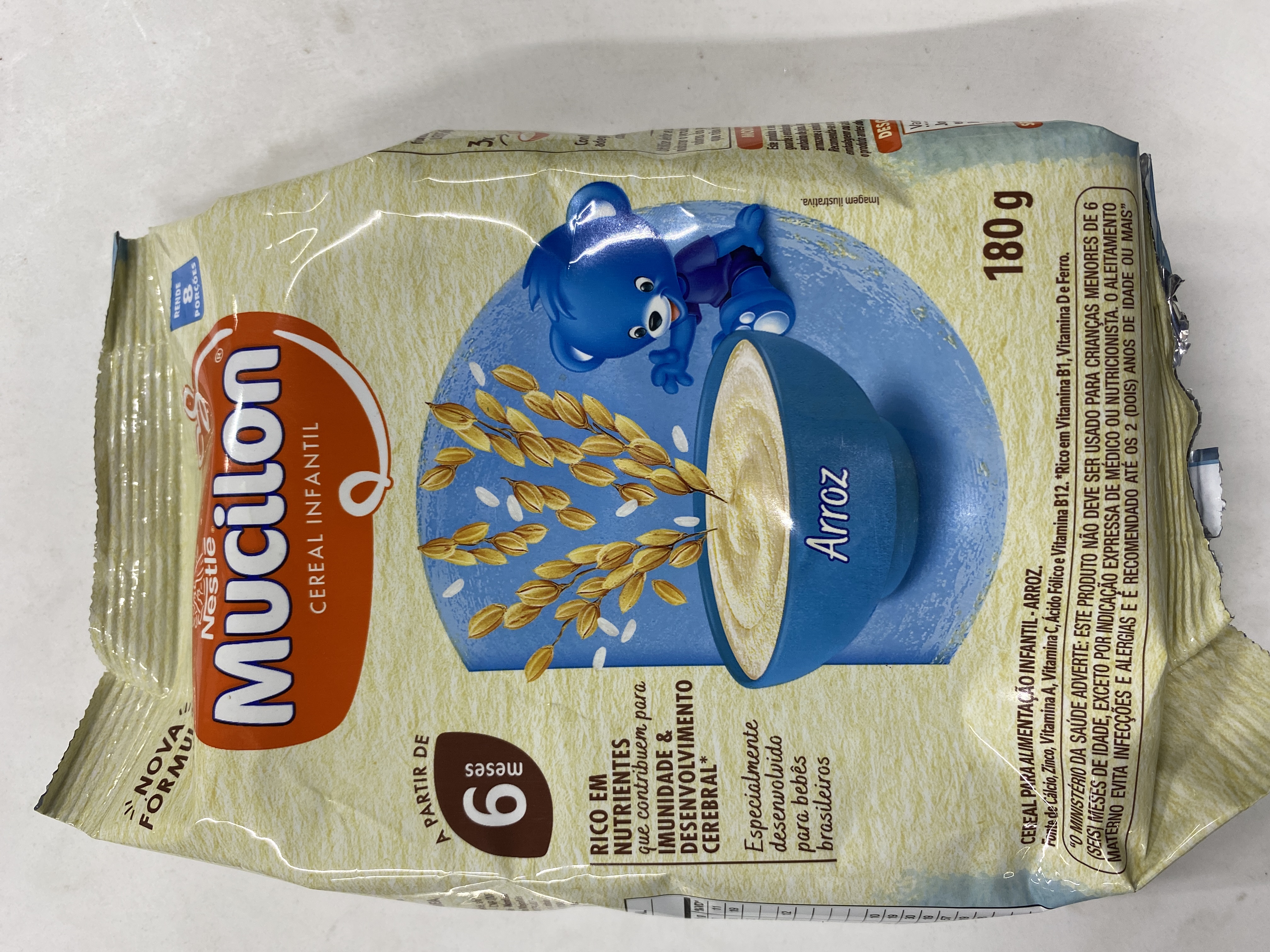 Mucilon arroz 180g