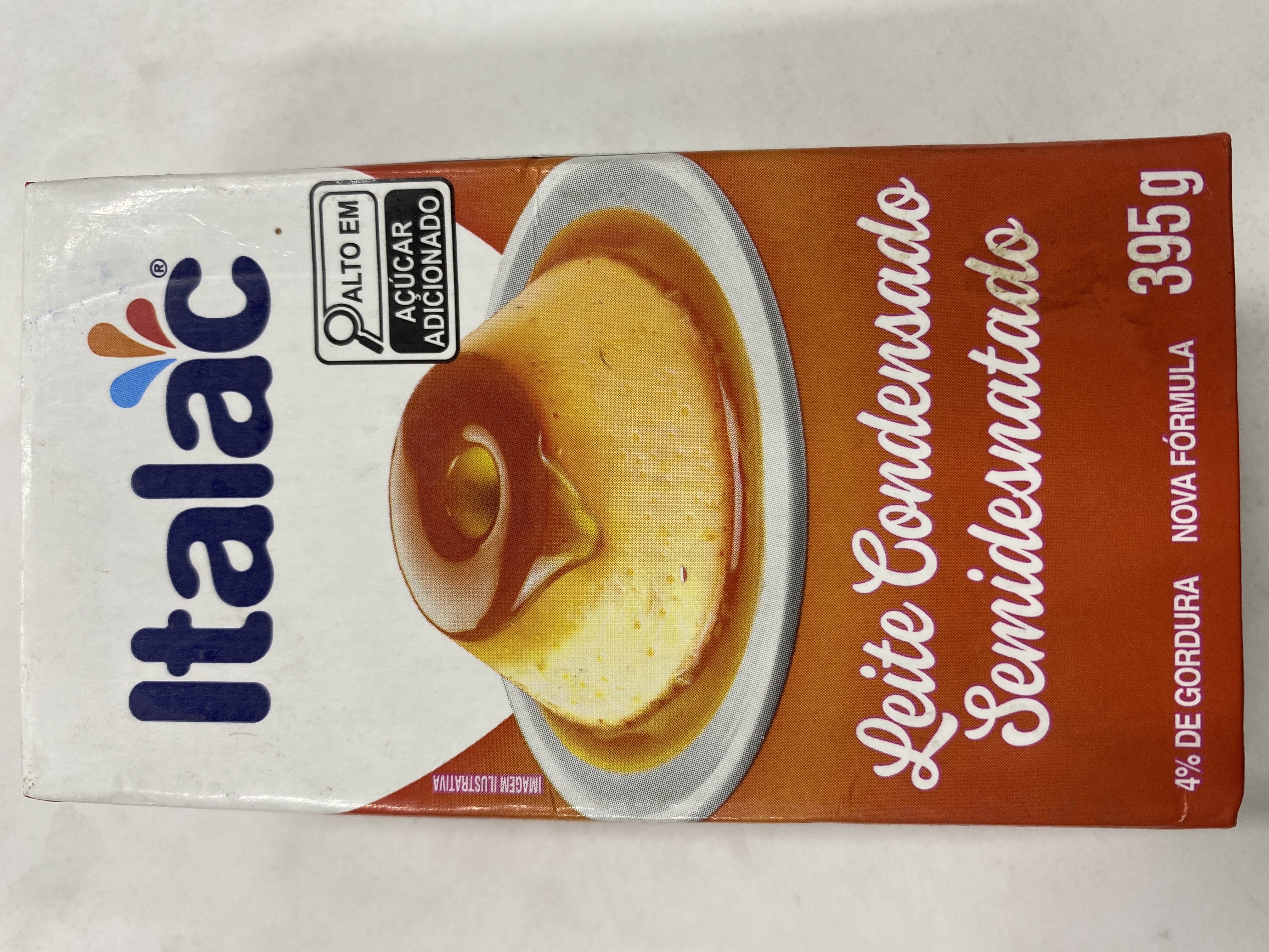 Leite condensado italac 395g