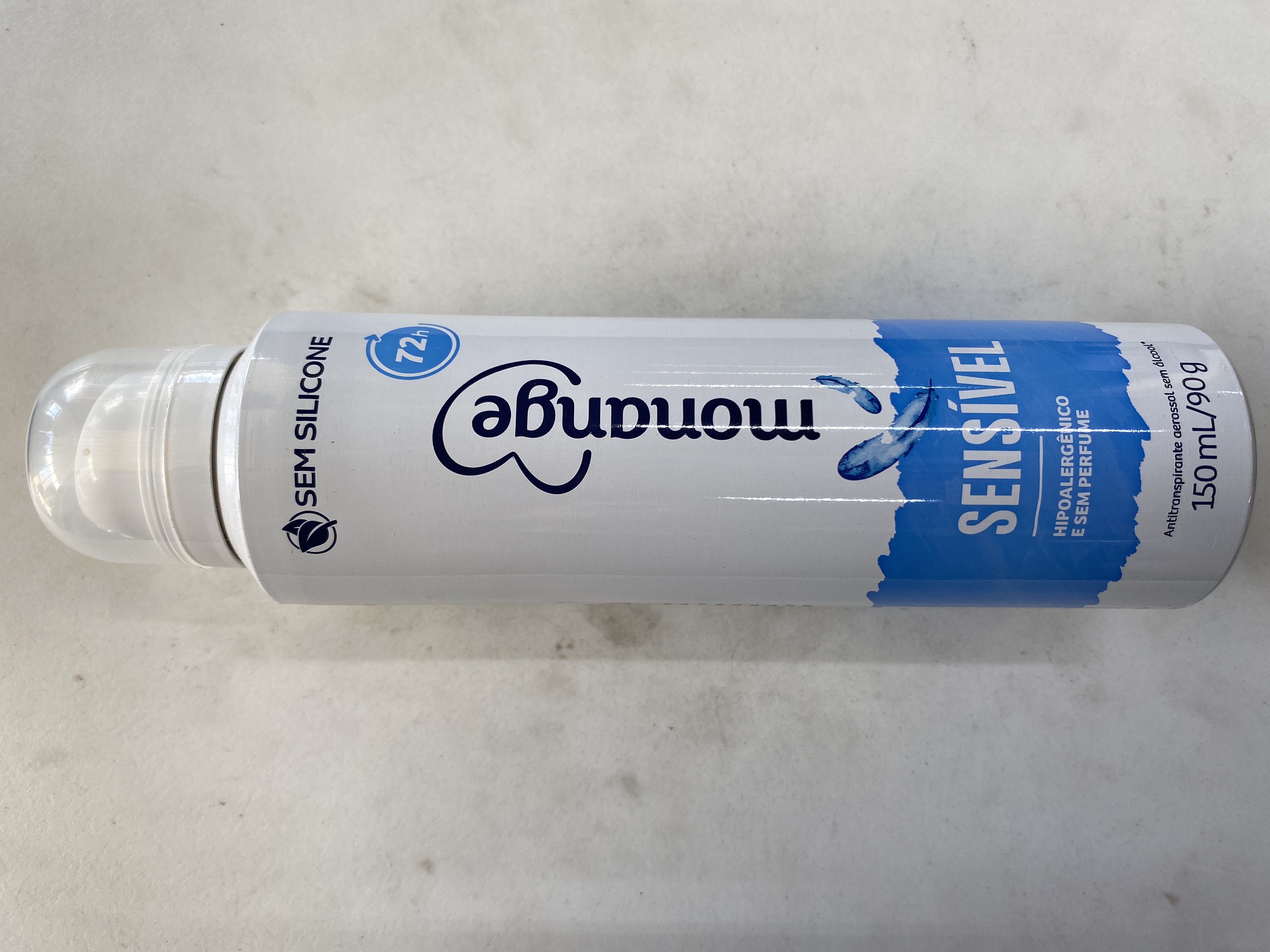 Desodorante aerossol monange sensível 150ml