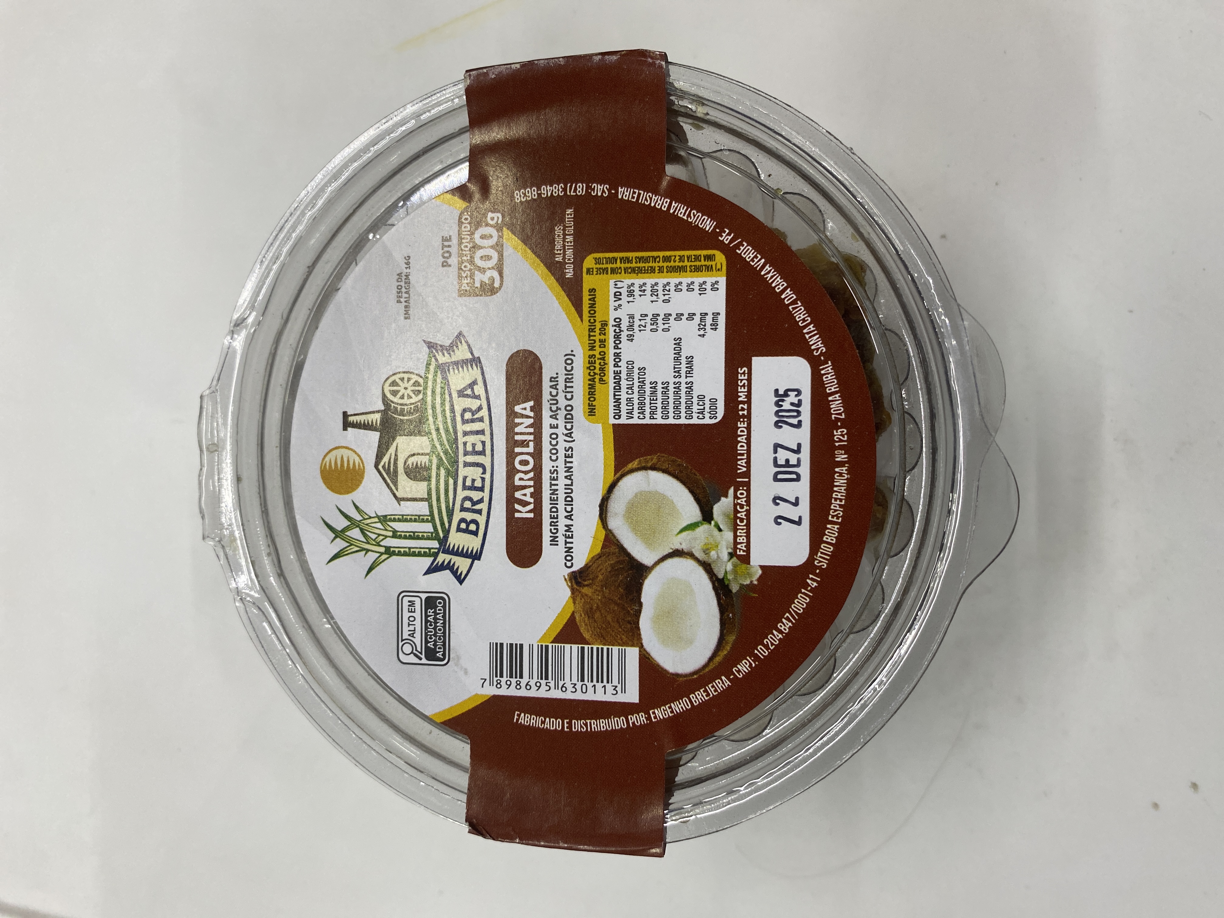 CAROLINA BREJEIRA 300g