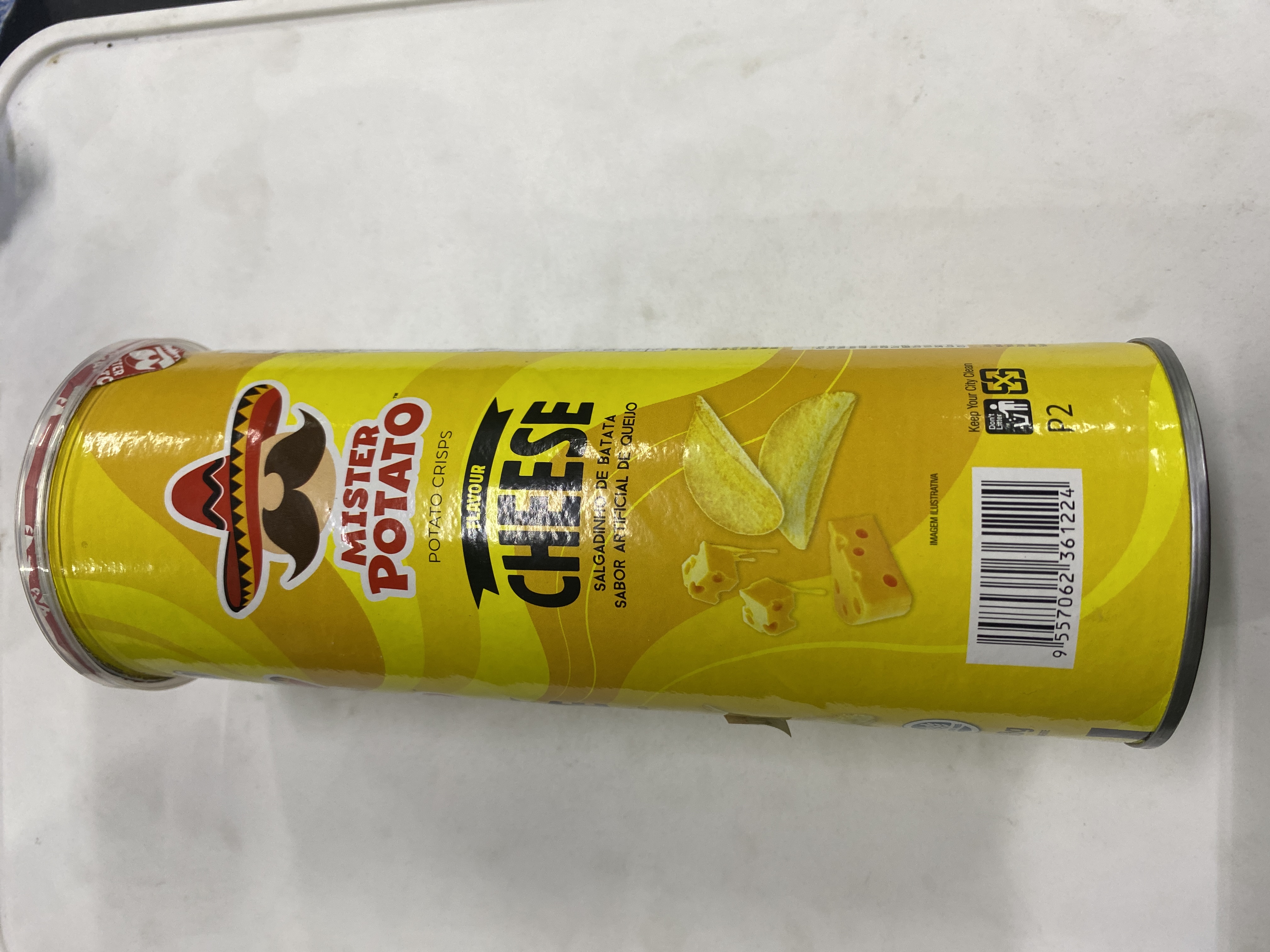 Batata mister potato sabor cheese 100g