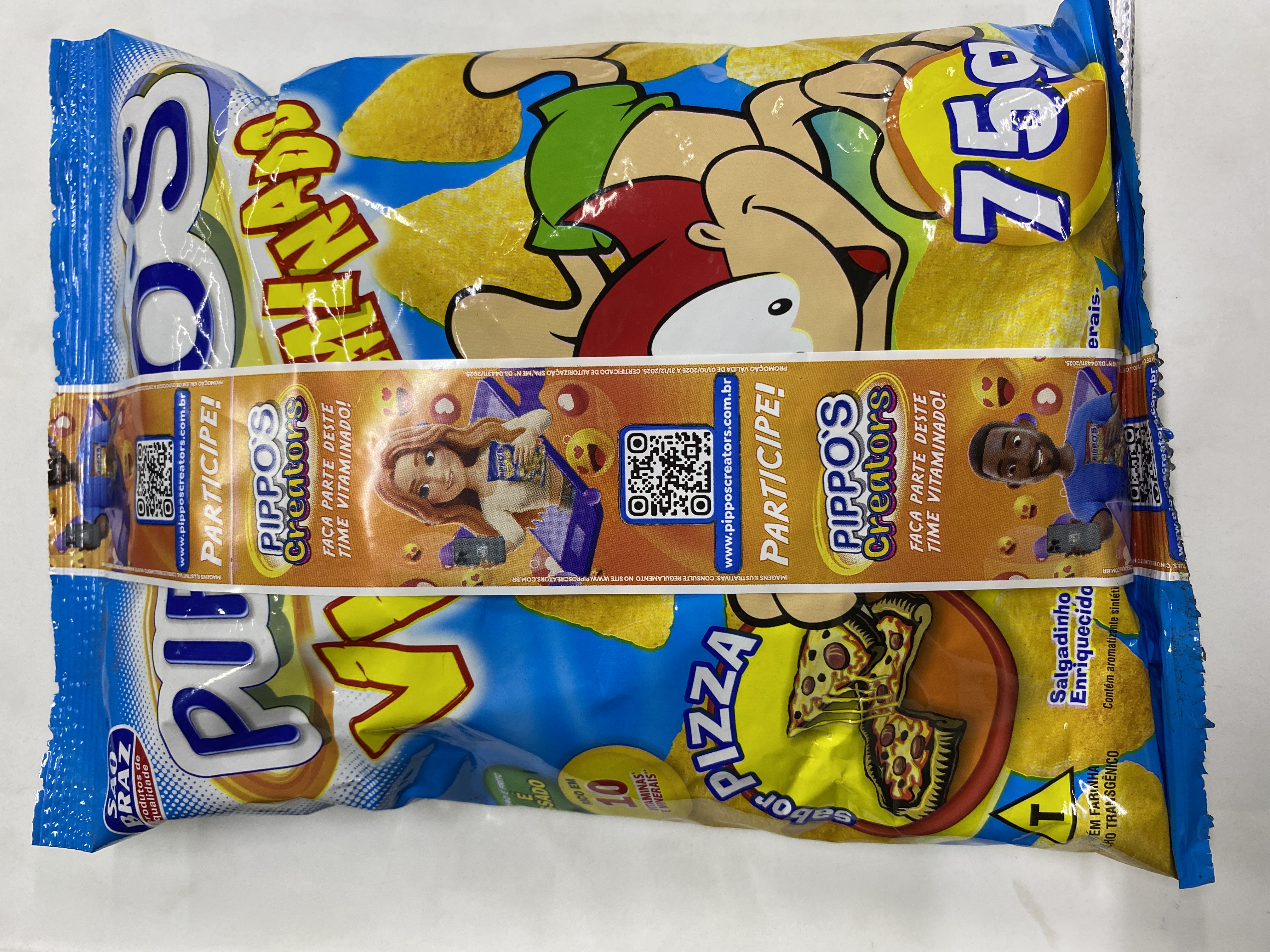 Pippos sabor pizza 75g