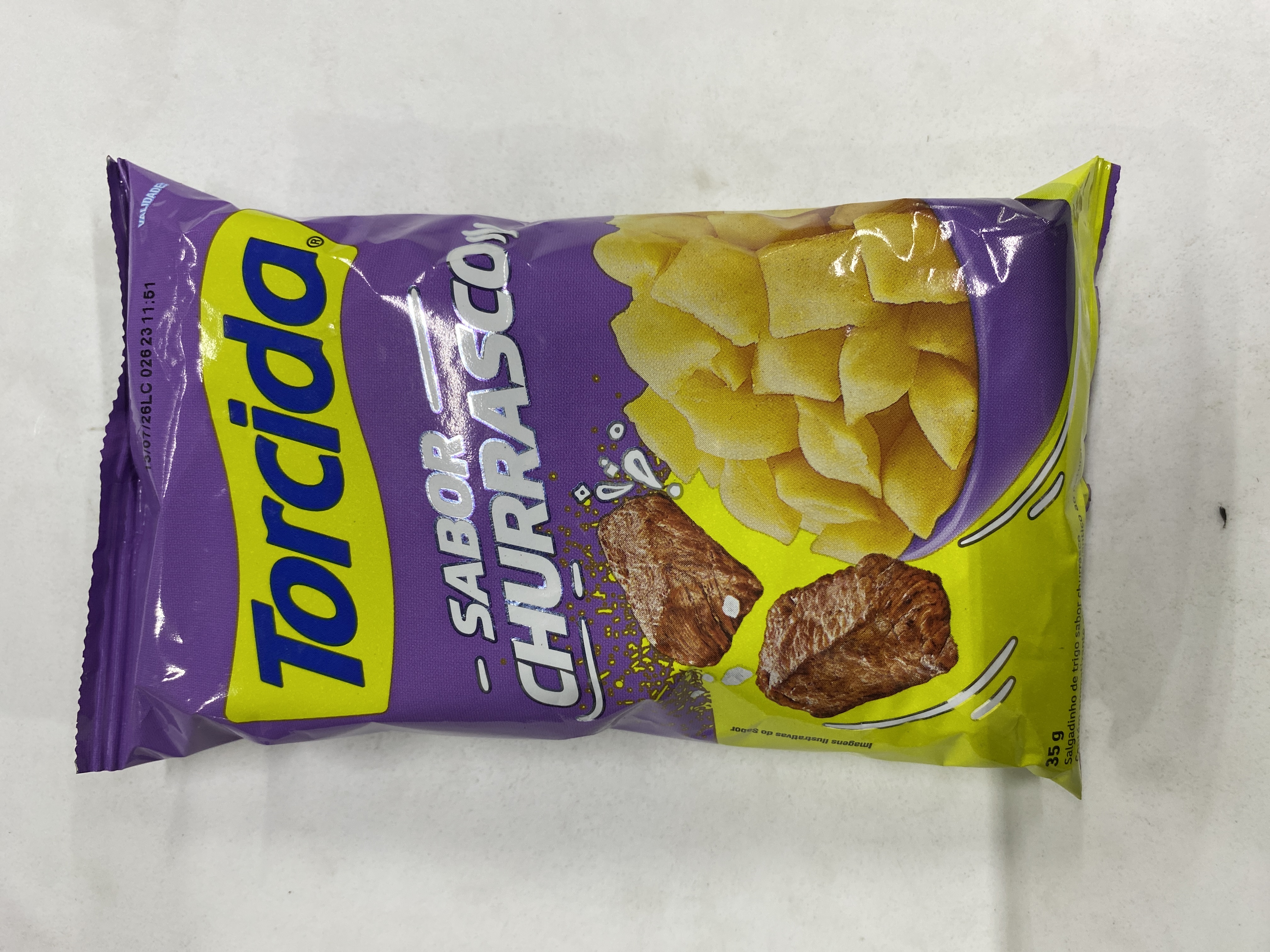 Salgadinho torcida sabor churrasco 35g