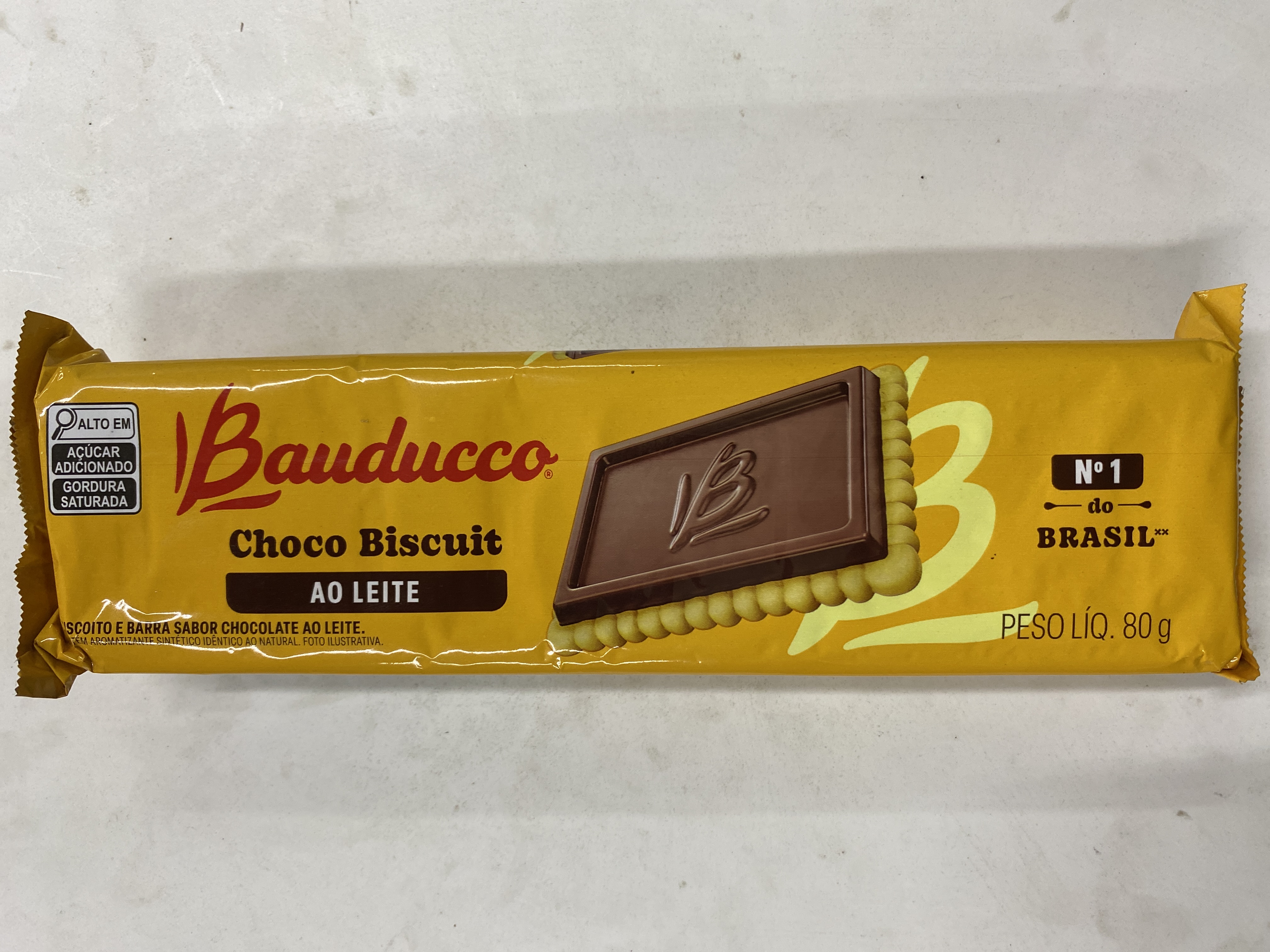 Choco biscuit bauduco 80g