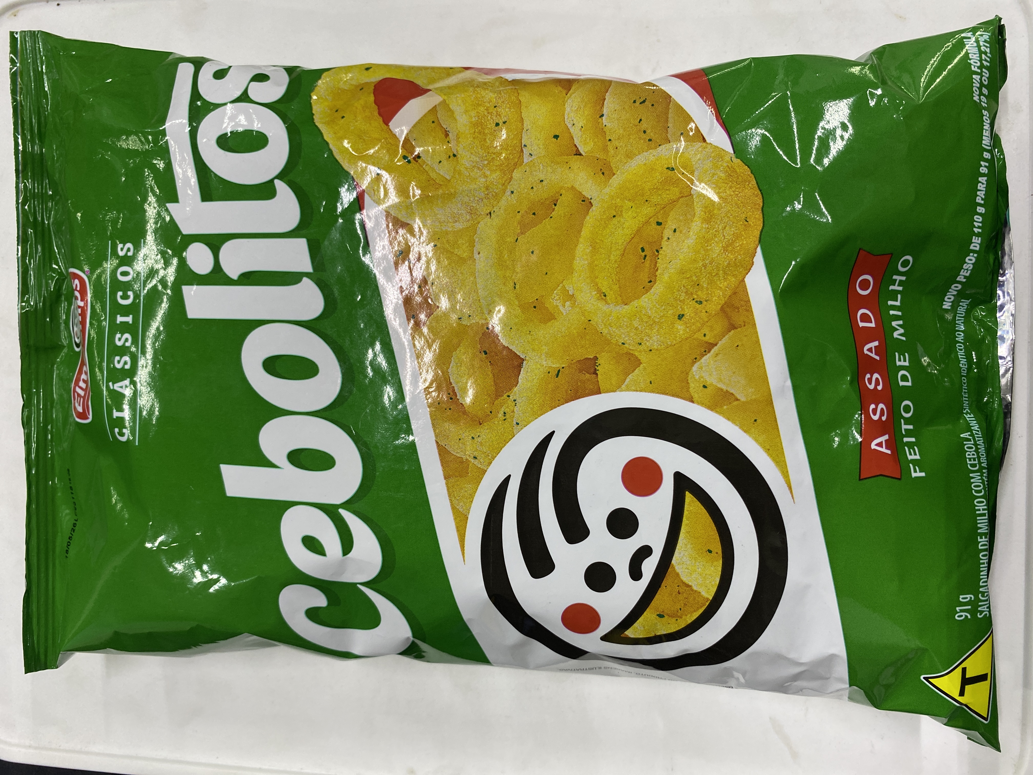 Cebolitos elma chips 91g