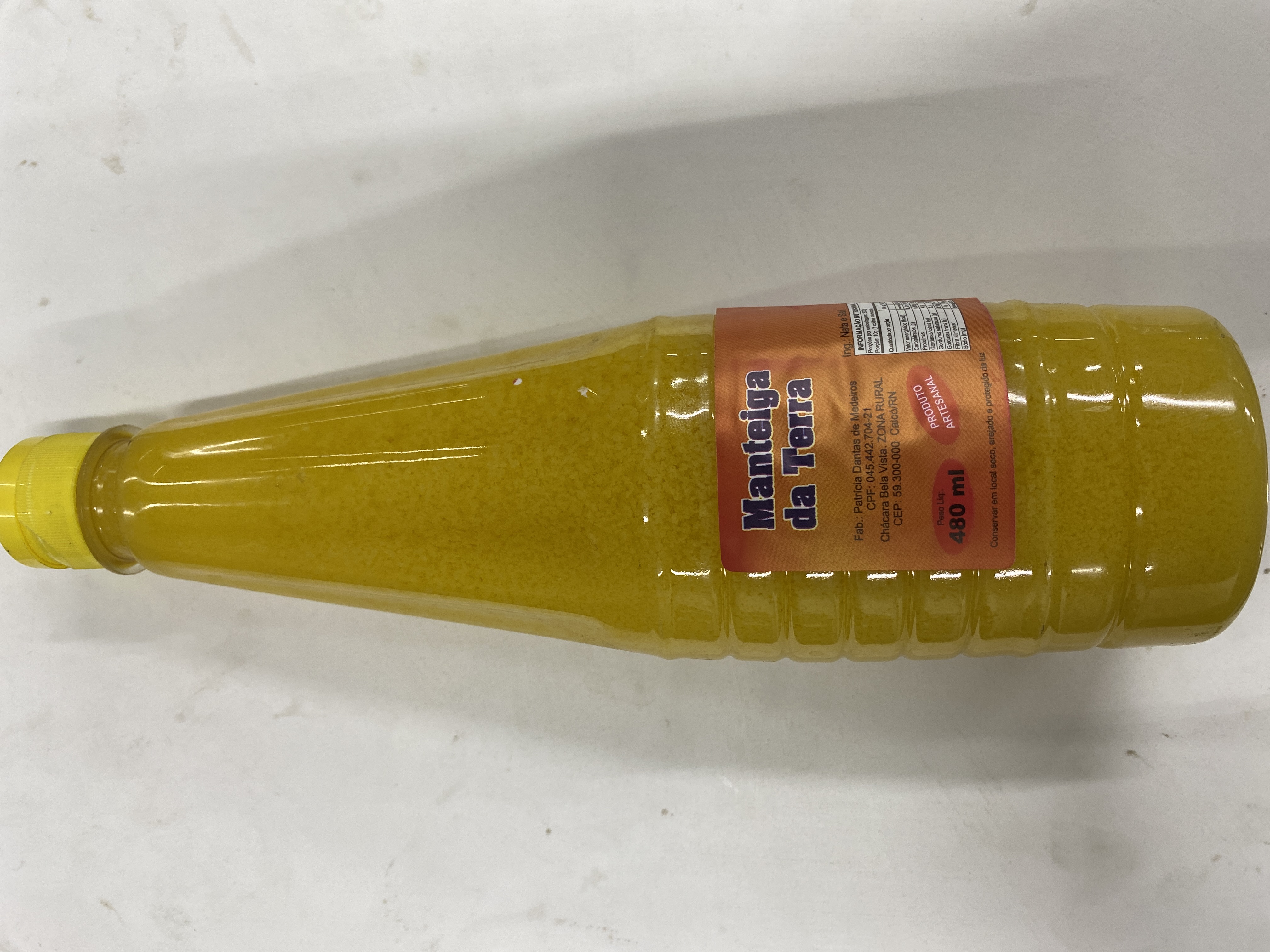 Manteiga da terra 480 ml