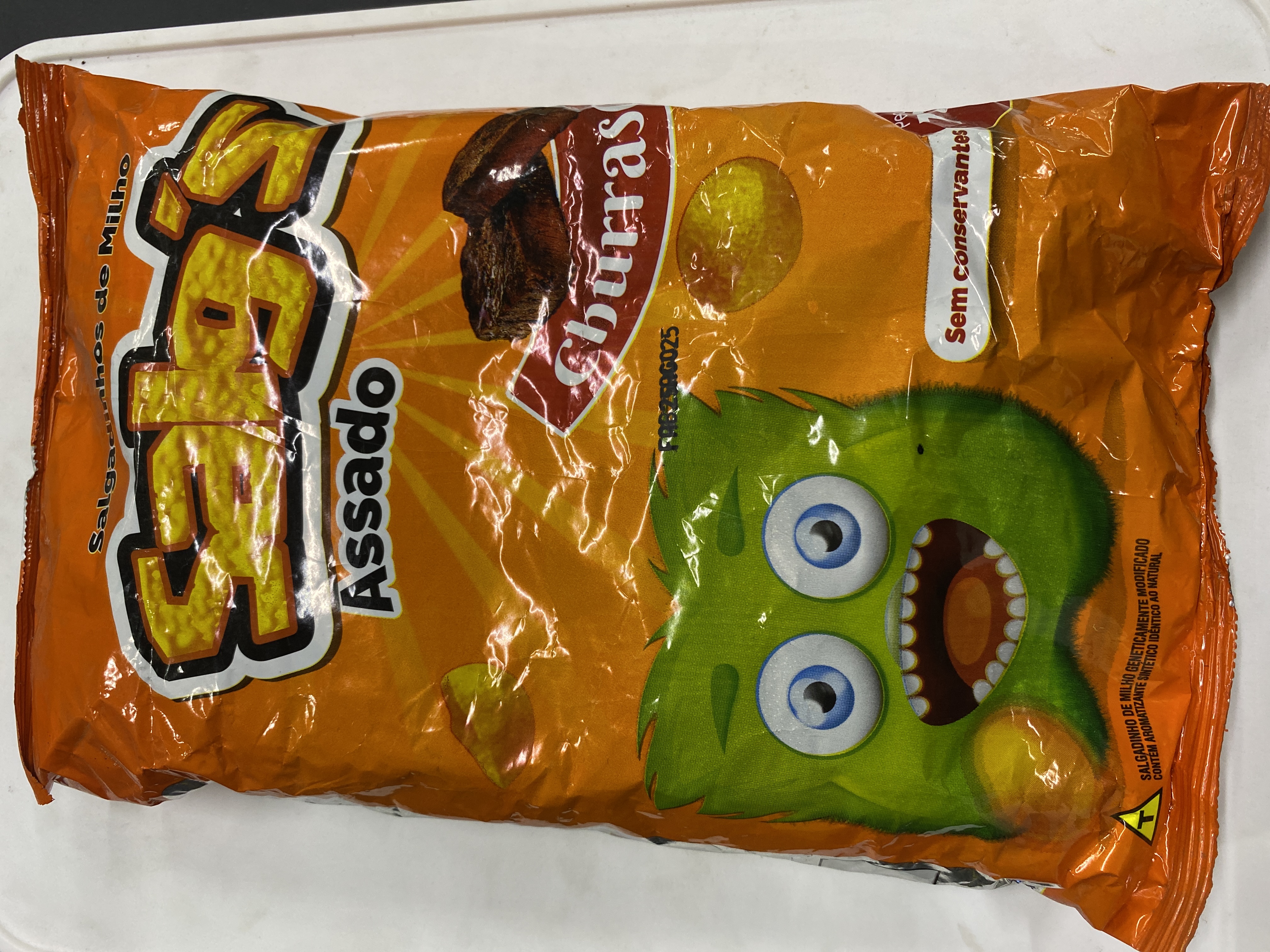 Pipoca salgs sabor churrasco 70g