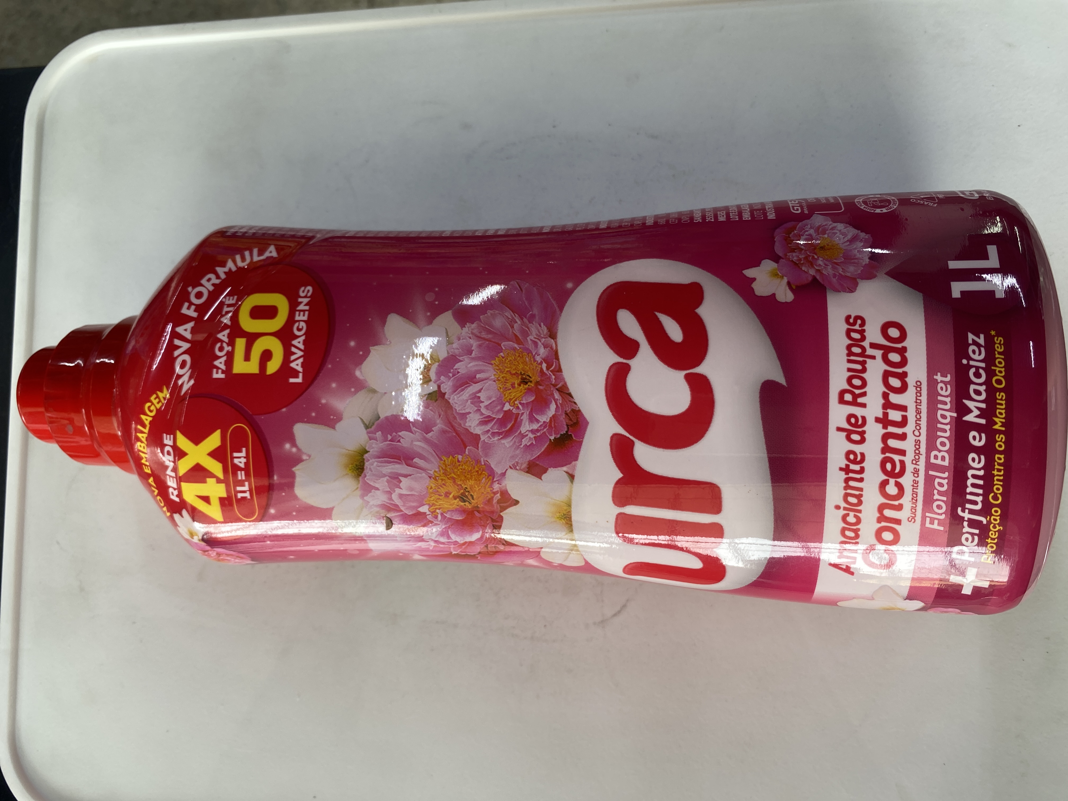 Amaciante concentrado urca floral bouquet 1L