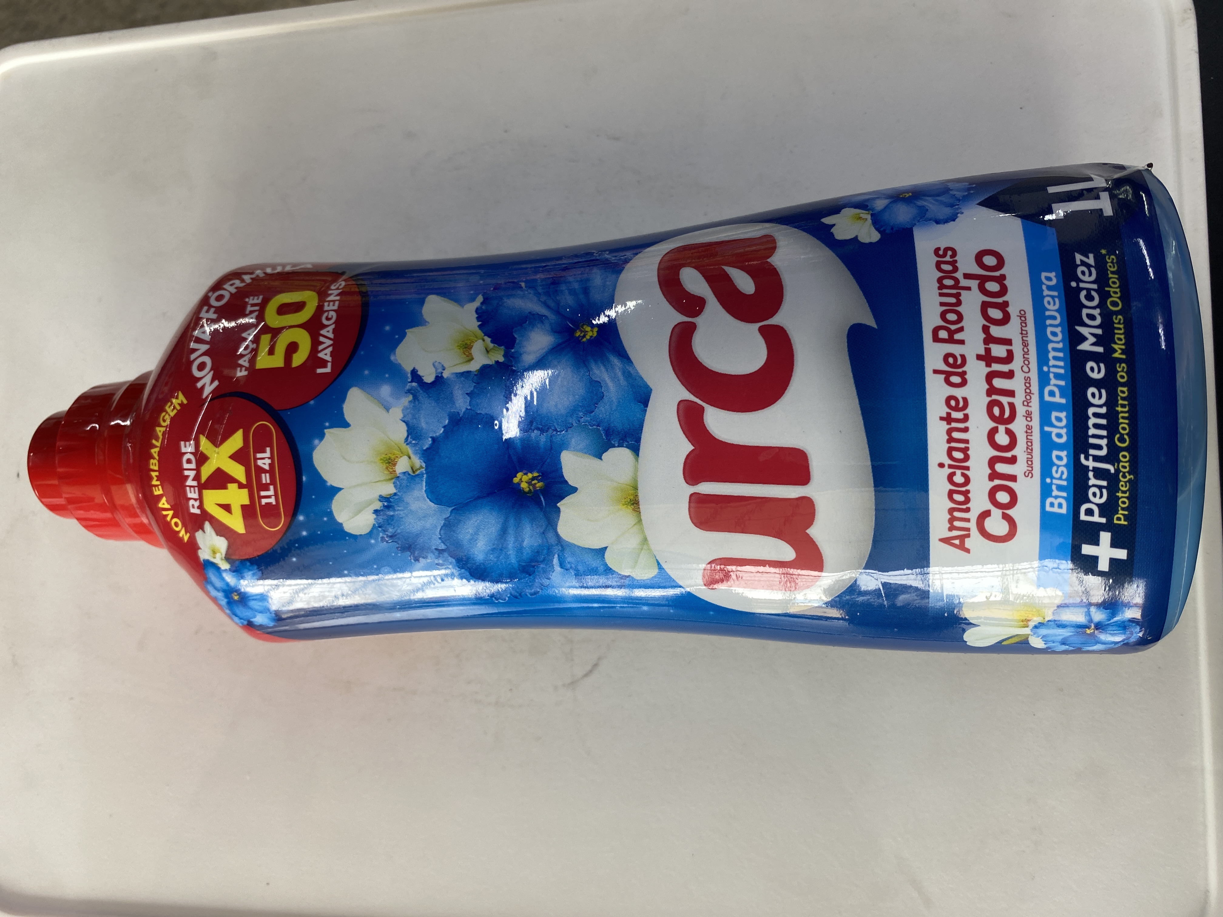 Amaciante de roupas concentrado urca,brisa da primavera 1L