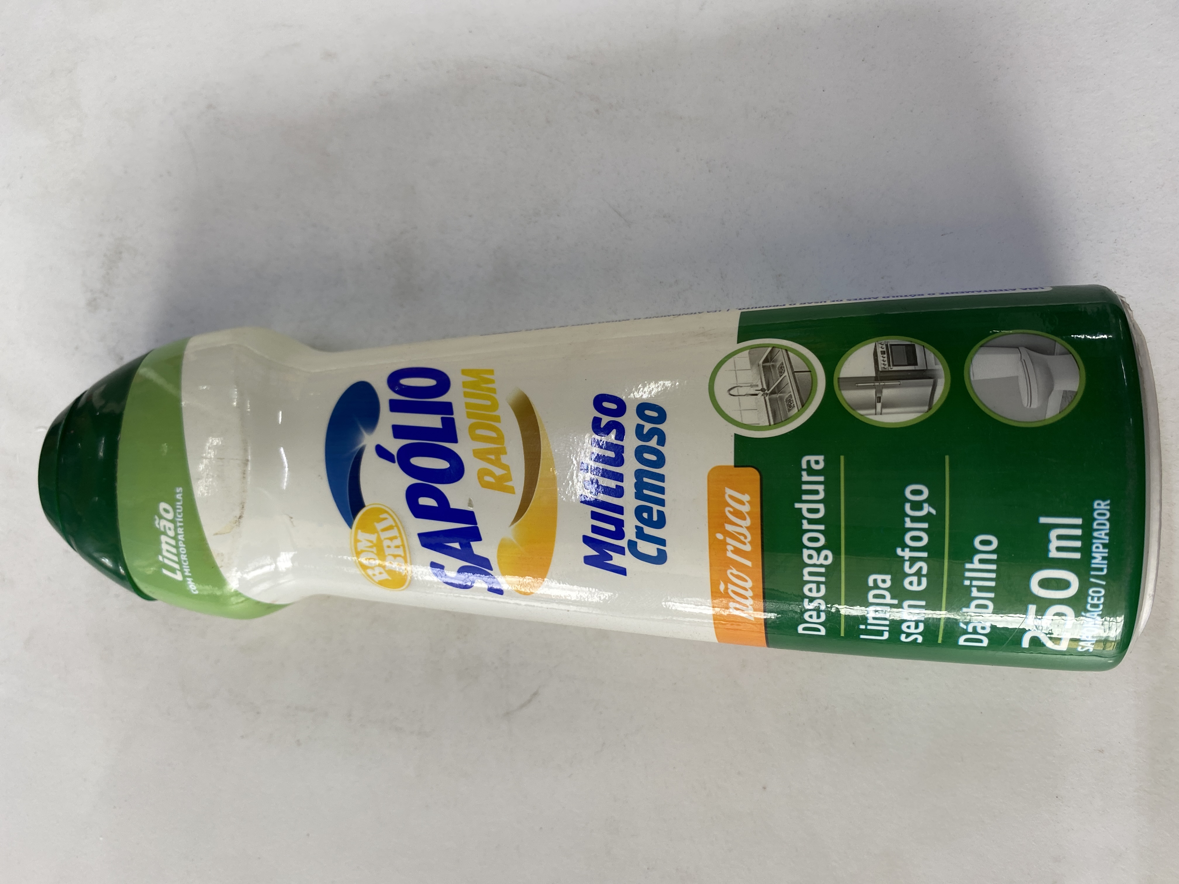 Sapólio limão desengordura 250ml