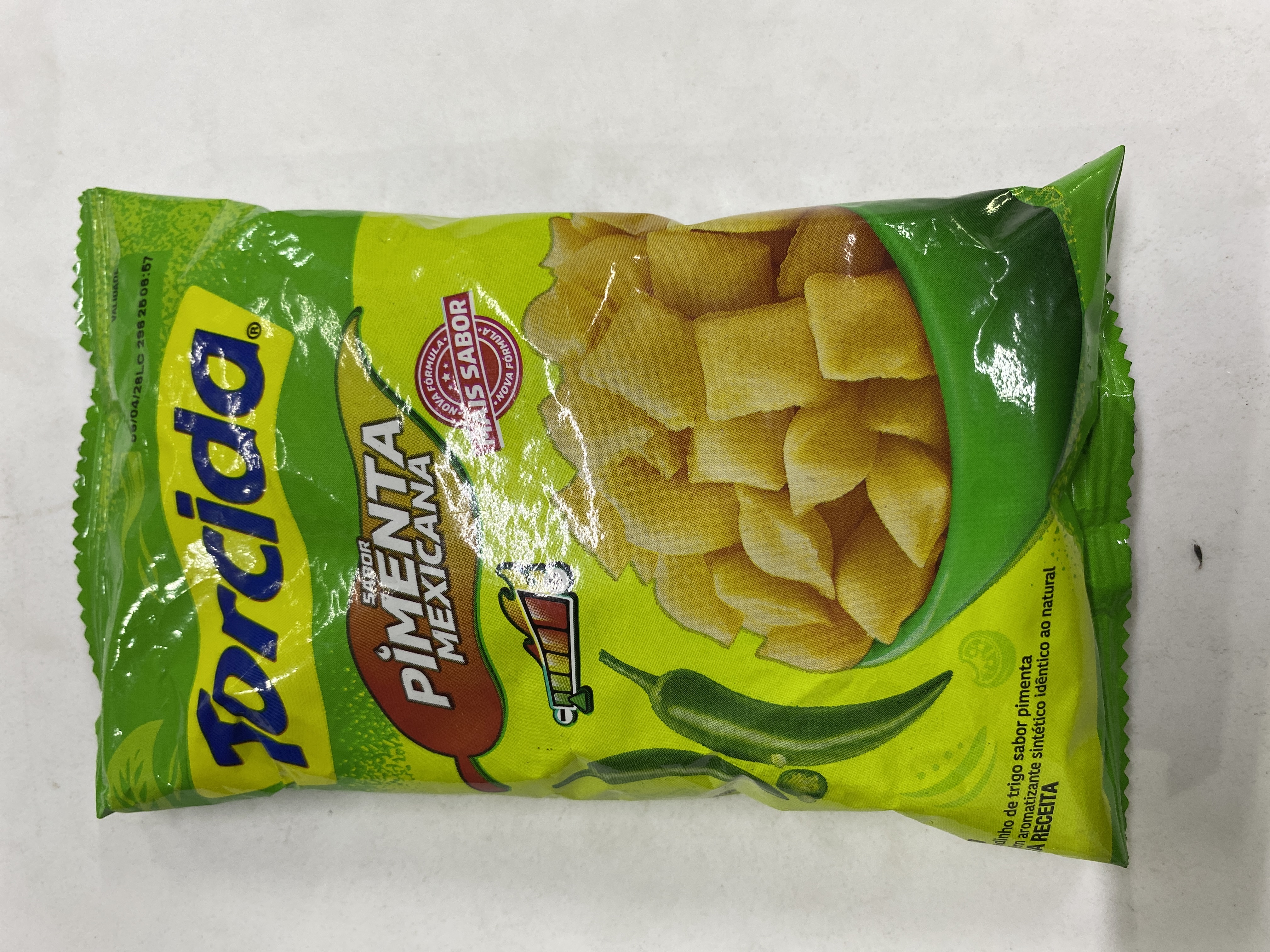 Salgadinho torcida sabor pimenta mexicana35g