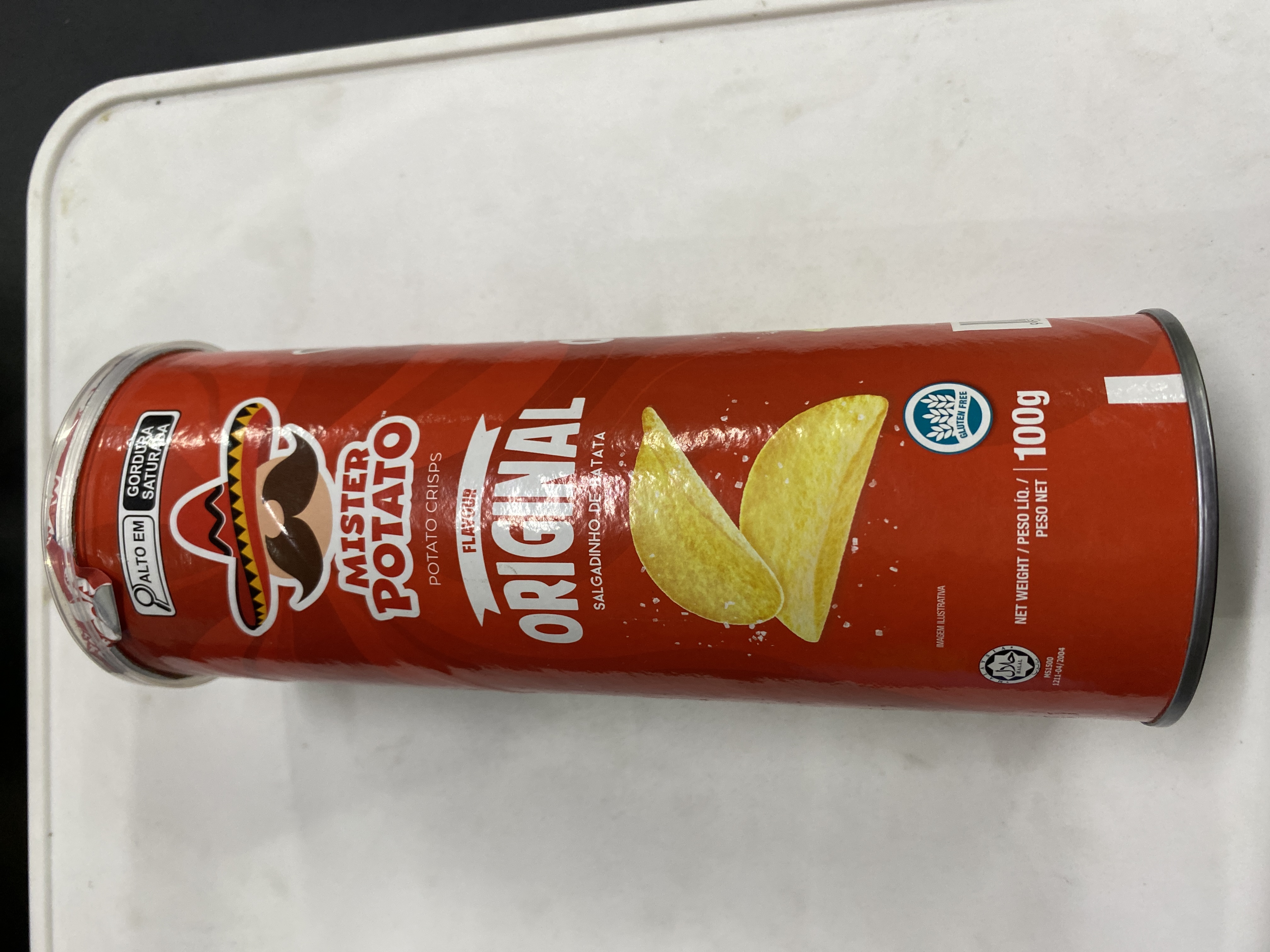 Batata mister potato sabor original 100g