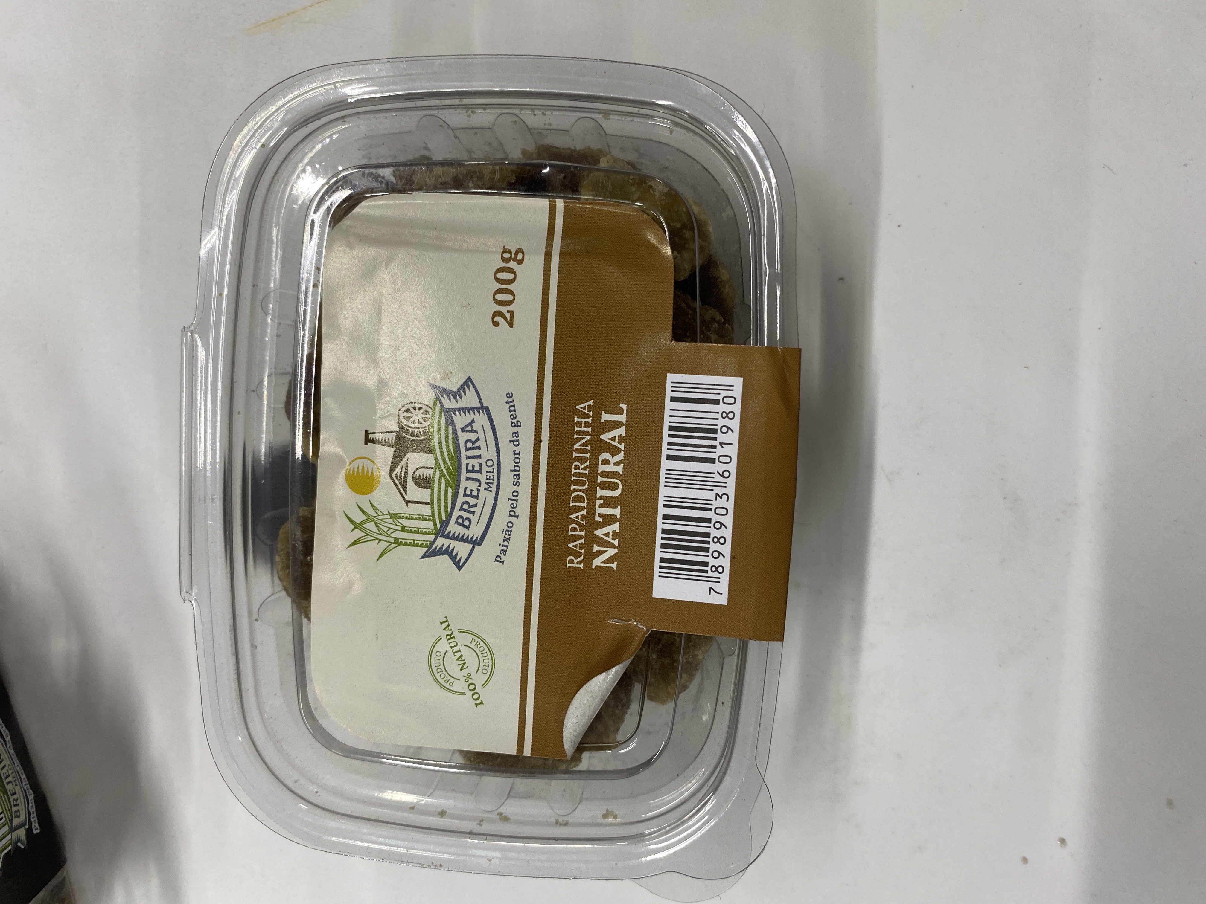 RAPADURINHA NATURAL 200g