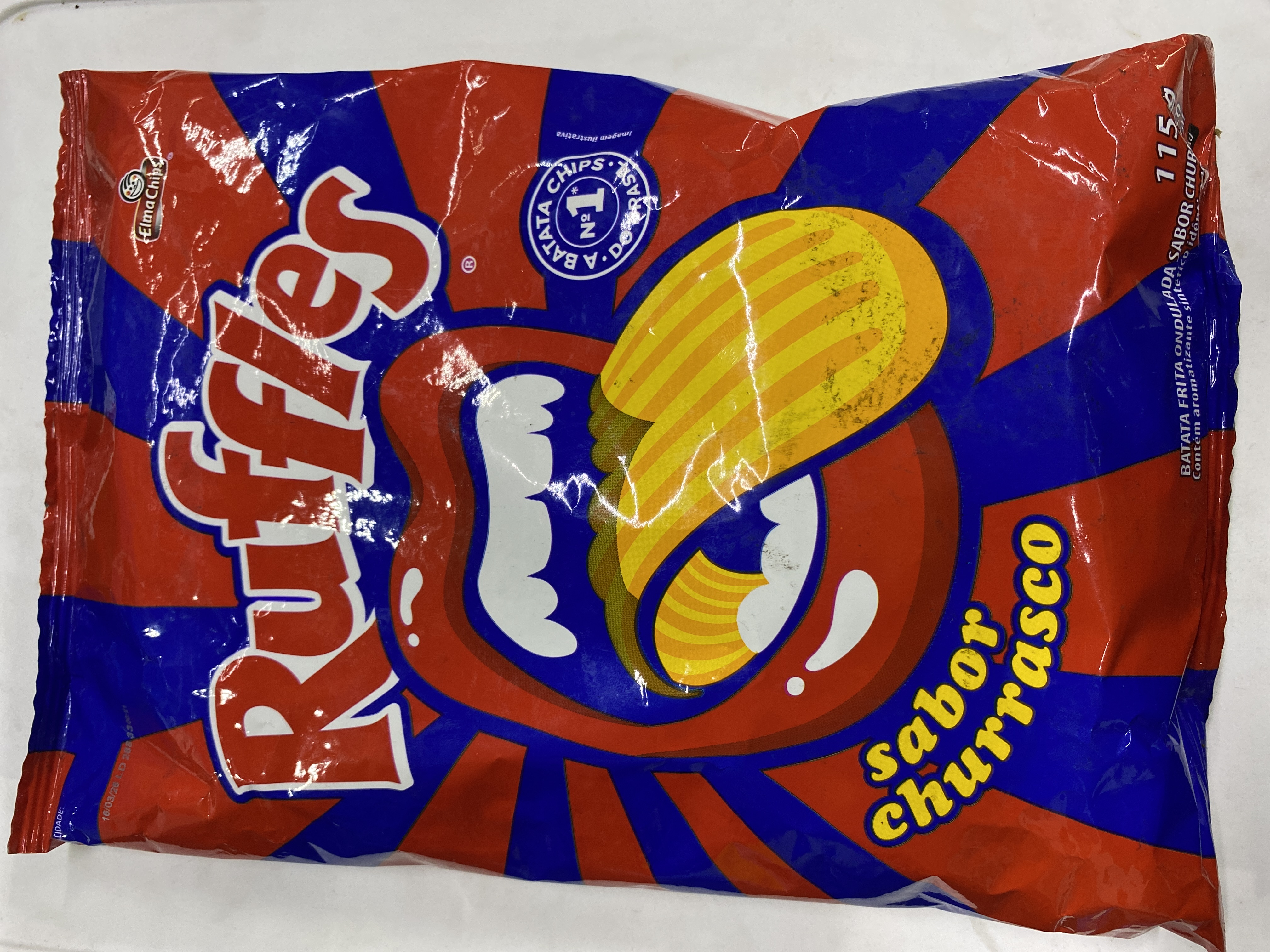 Ruffles sabor churrasco 115g