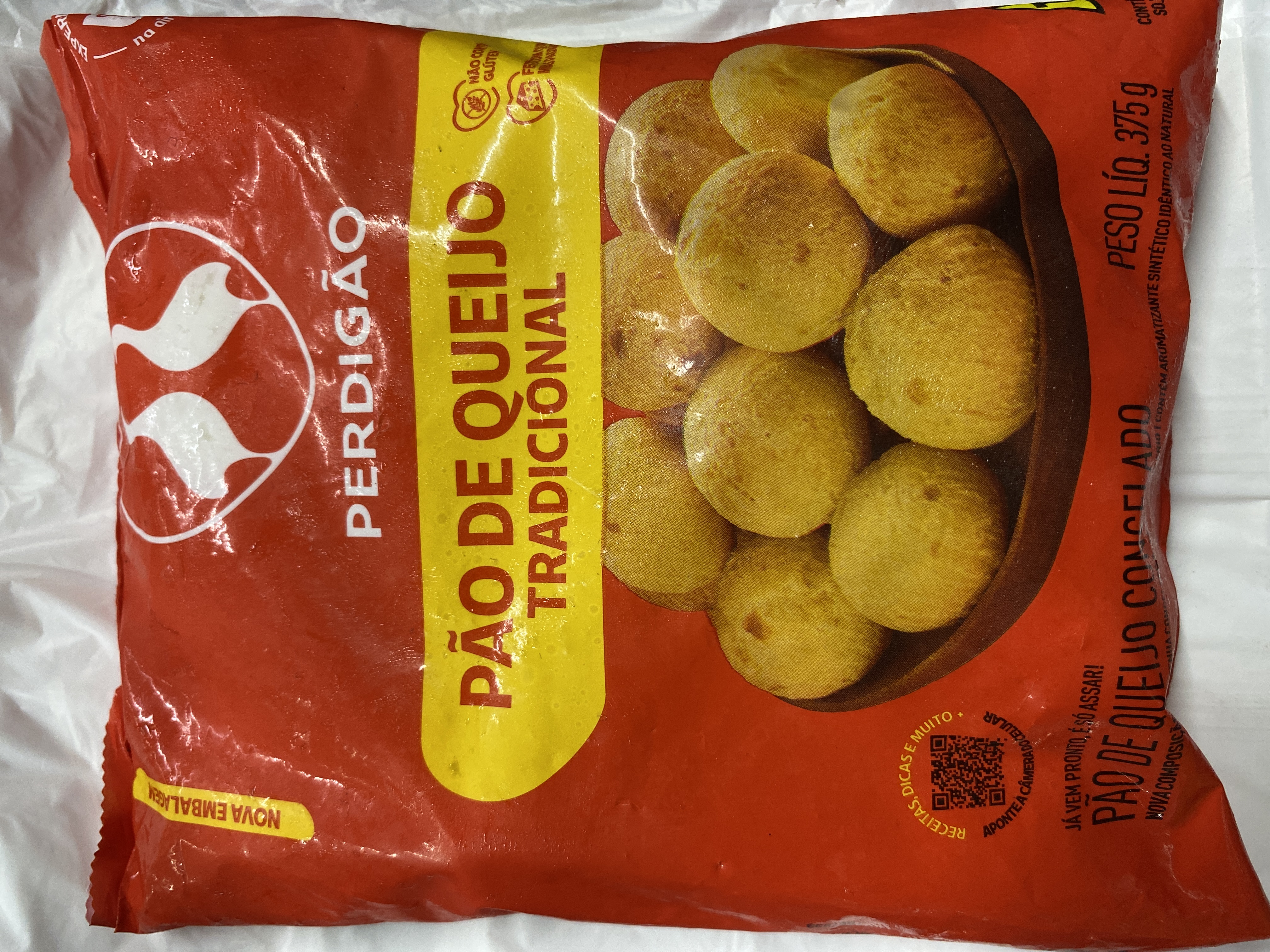 Pão de queijo tradicional 375g