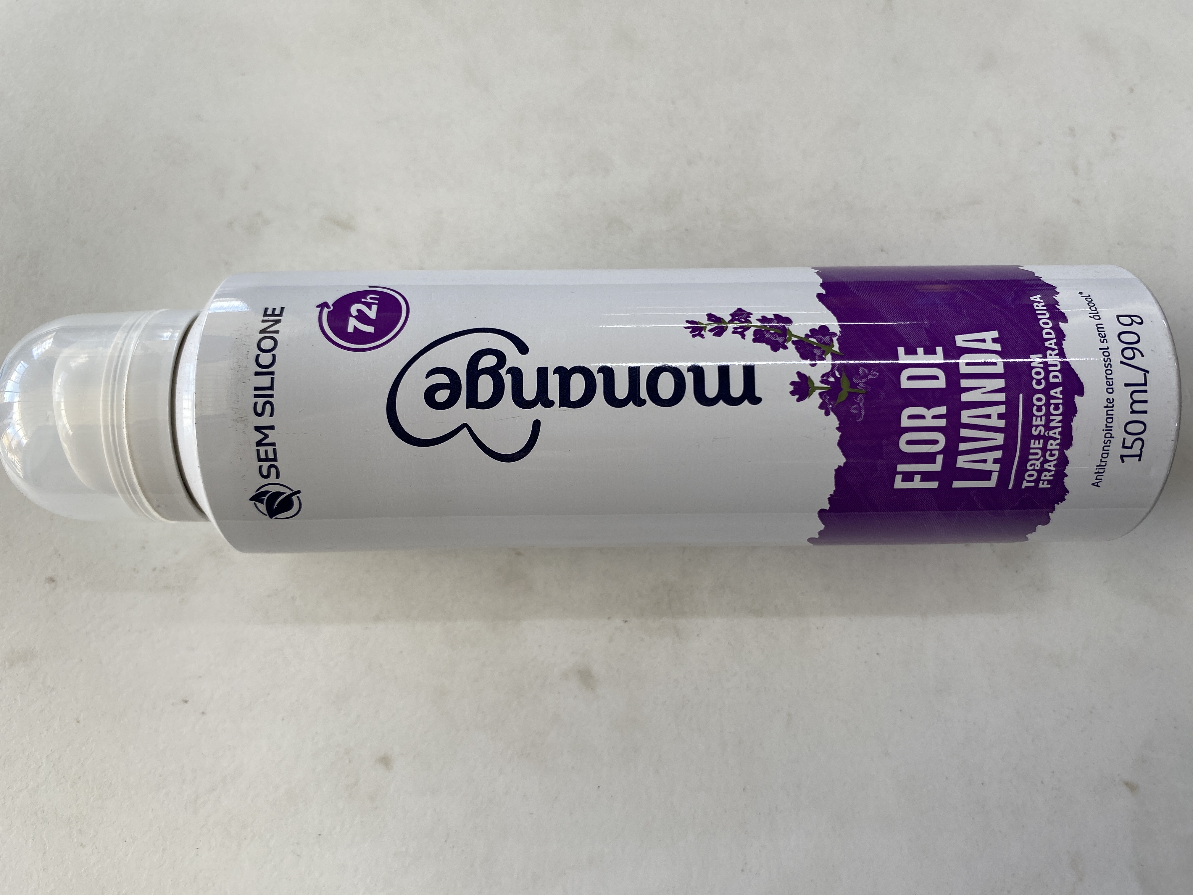 Desodorante aerossol monange flor de lavanda  150ml