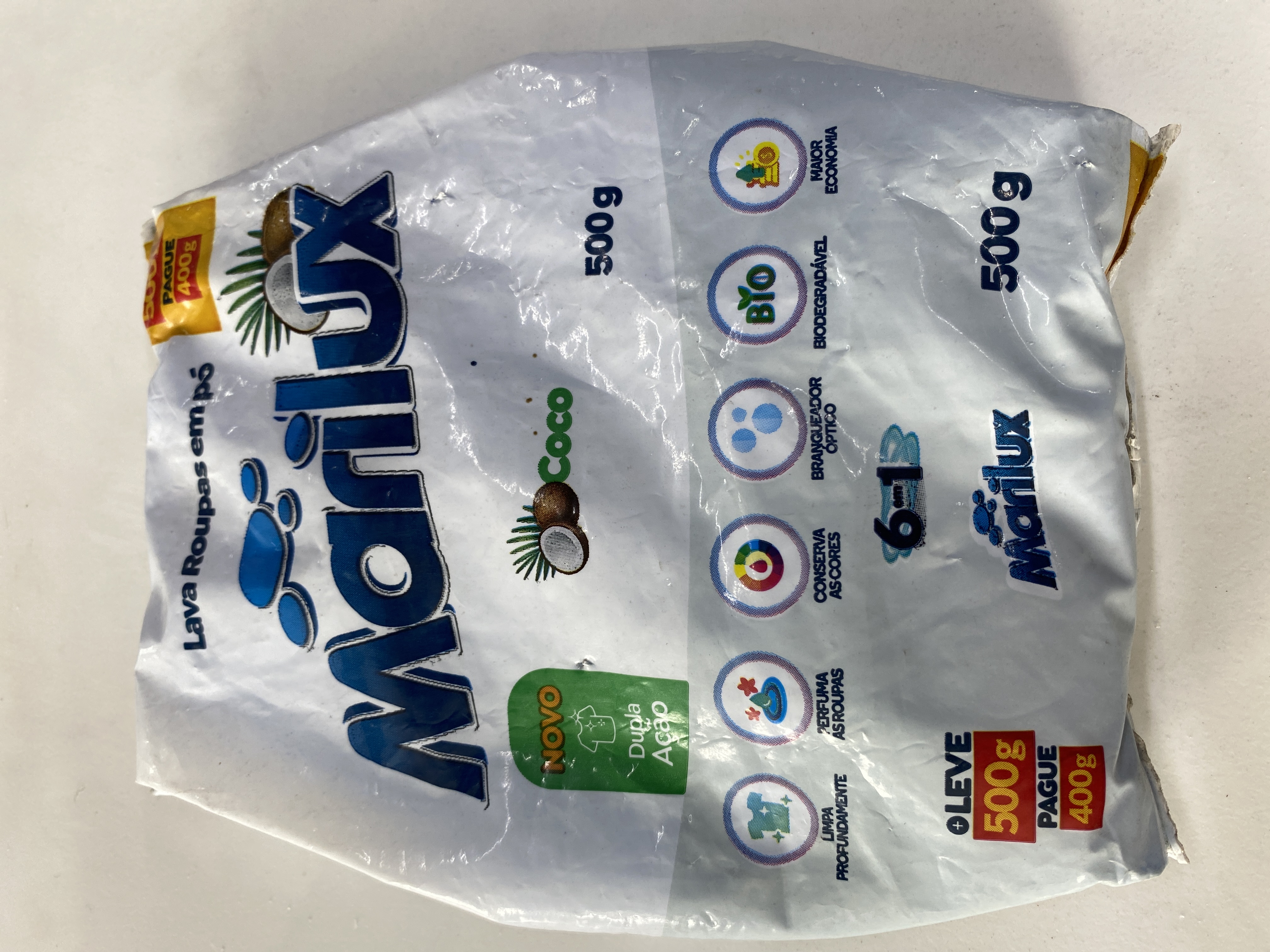 Sabão Marílux coco 500g