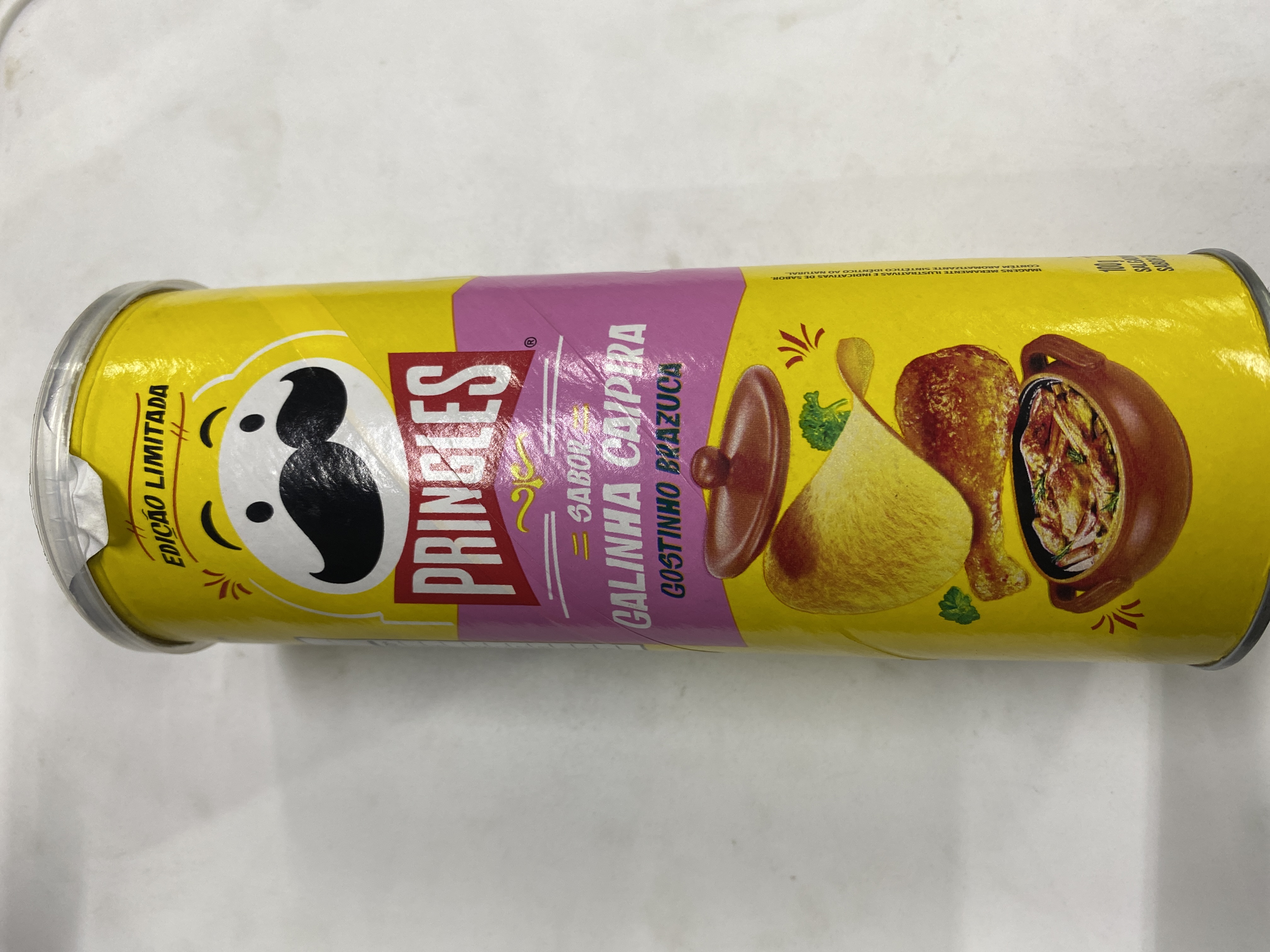 Pringles sabor galinha caipira 100g