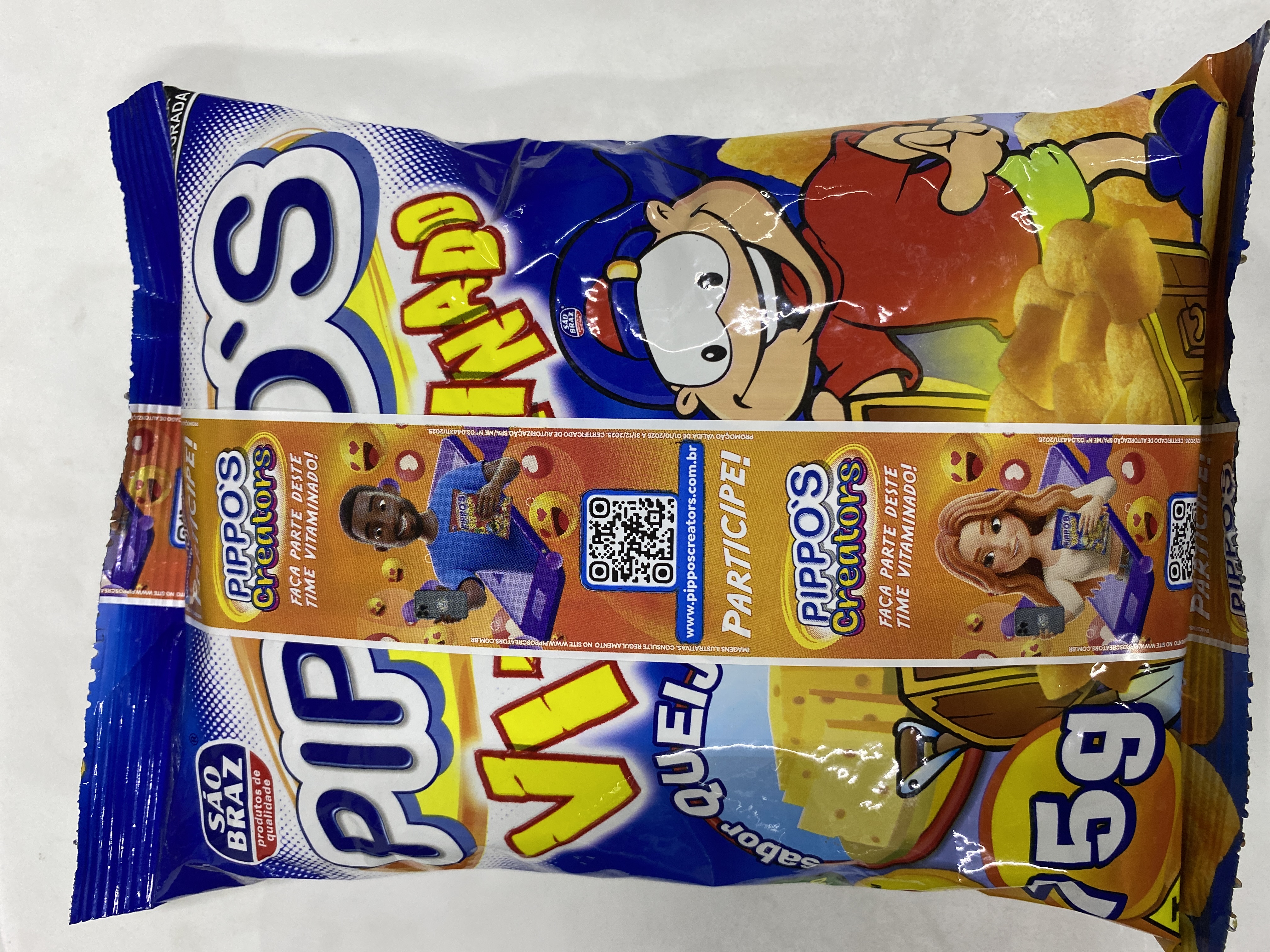 Pippos sabor queijo 75g