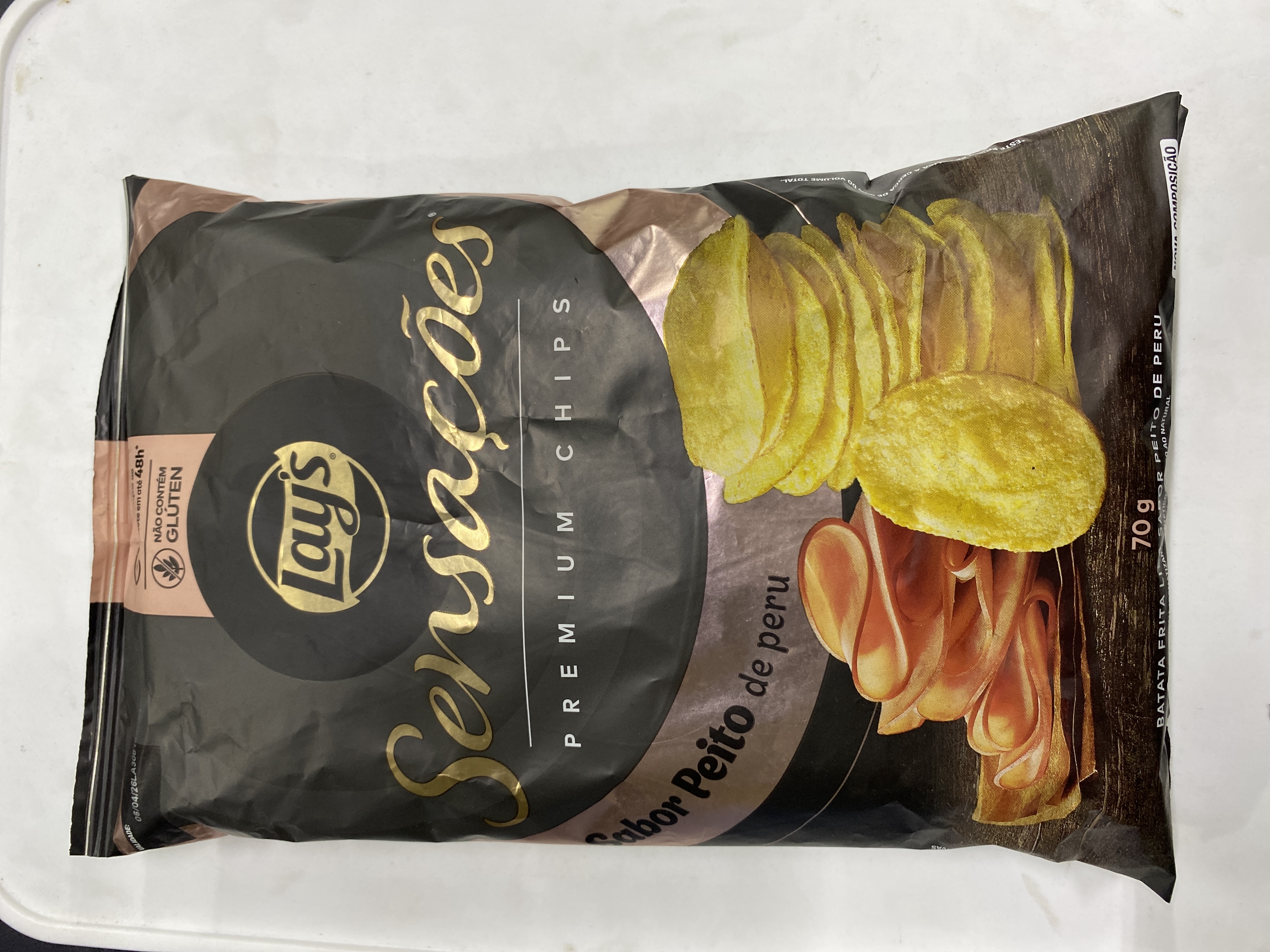 Batata frita sensações sabor peito de peru 70g